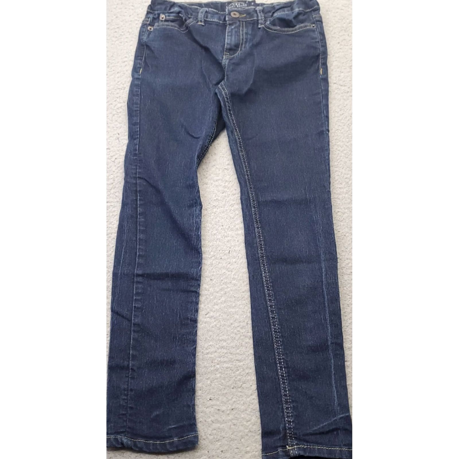 Lucky Brand Lucky Brand Jeans Womens 10 Blue Denim 5 Pockets Stretch Adjustable Waistband jeans Womens Size 10 Blue 5-Pocket Design Regular Straight Size 32" / US 10 / IT 46 - 2 Thumbnail