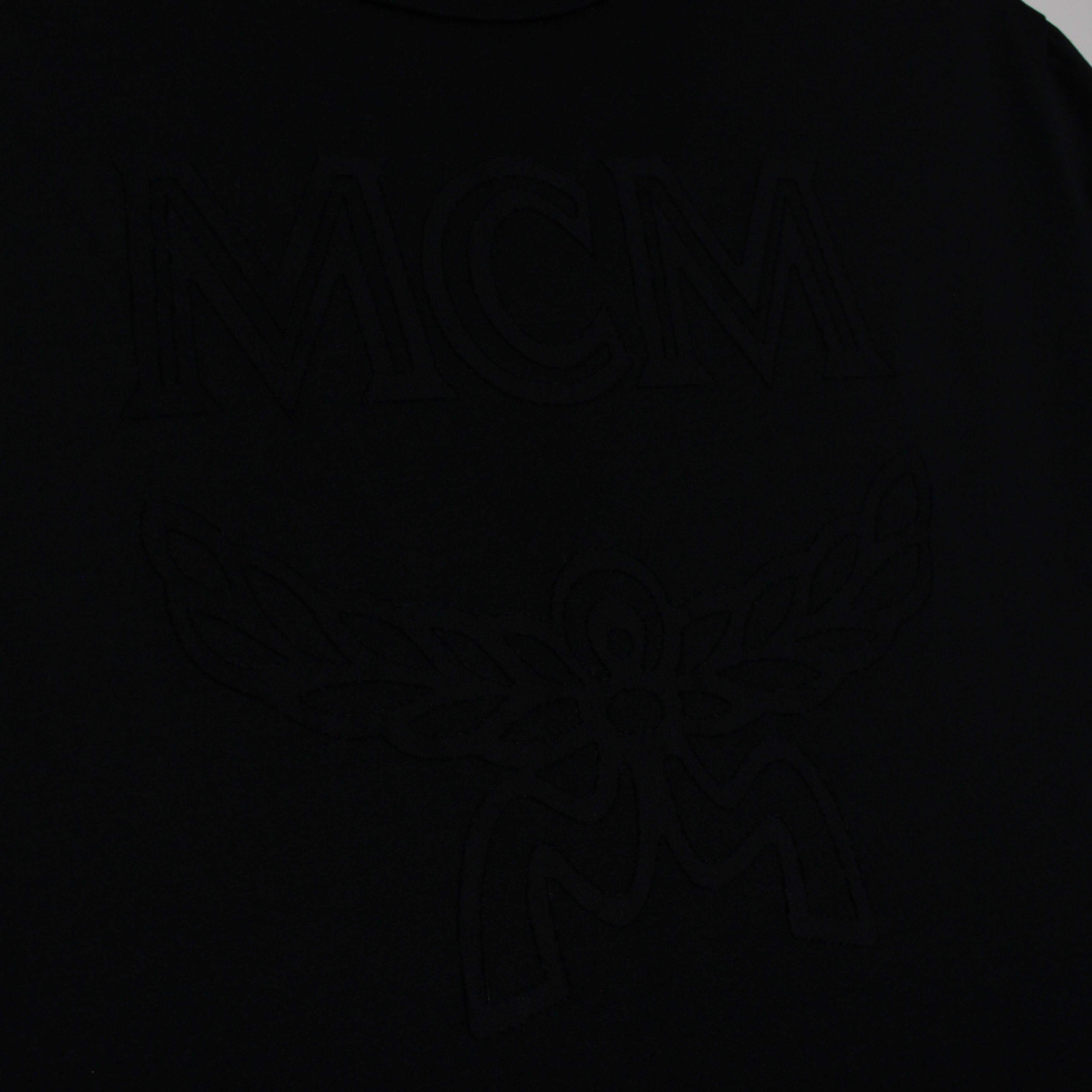 MCM MCM centr logo t shirt men cotton S M black Size US M / EU 48-50 / 2 - 9 Thumbnail