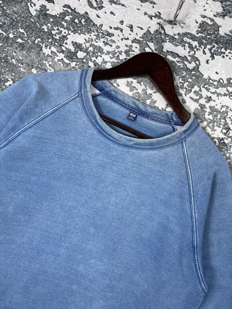 Lemaire × Uniqlo Vintage Uniqlo Like Denim Sweatshirts Size US M / EU 48-50 / 2 - 2 Thumbnail