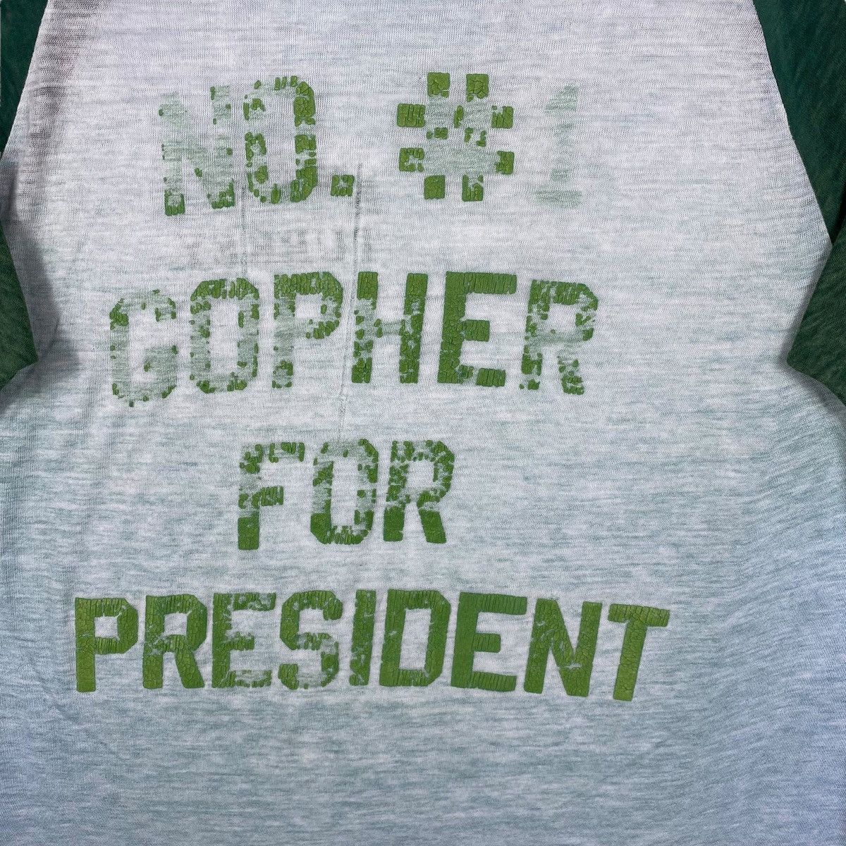 Vintage Vintage 80's ANKARA TURKEY No #1 Gopher For President Size US M / EU 48-50 / 2 - 2 Thumbnail