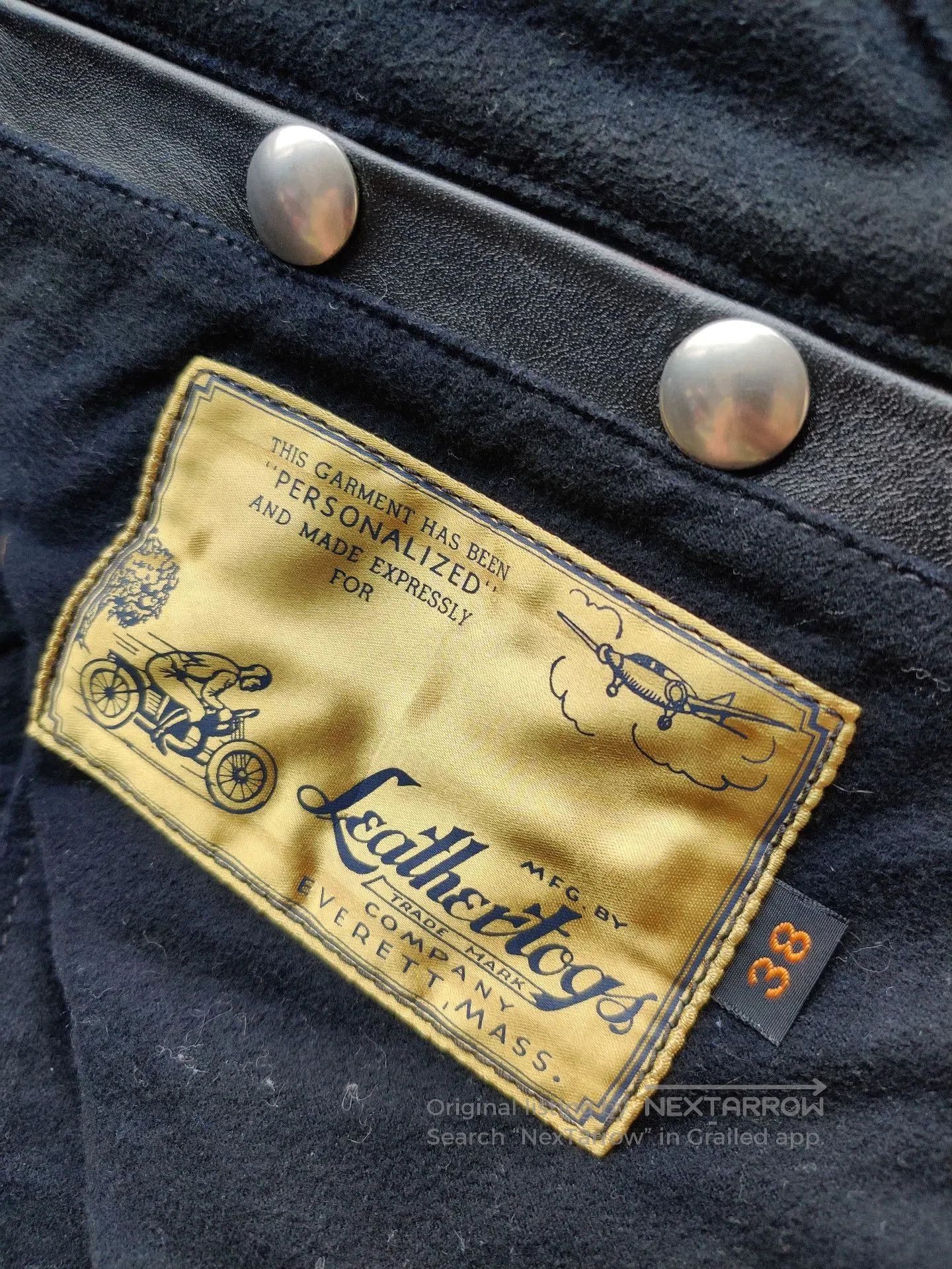 Freewheelers freewheelers leather motorcycle jacket. Size US M / EU 48-50 / 2 - 3 Thumbnail