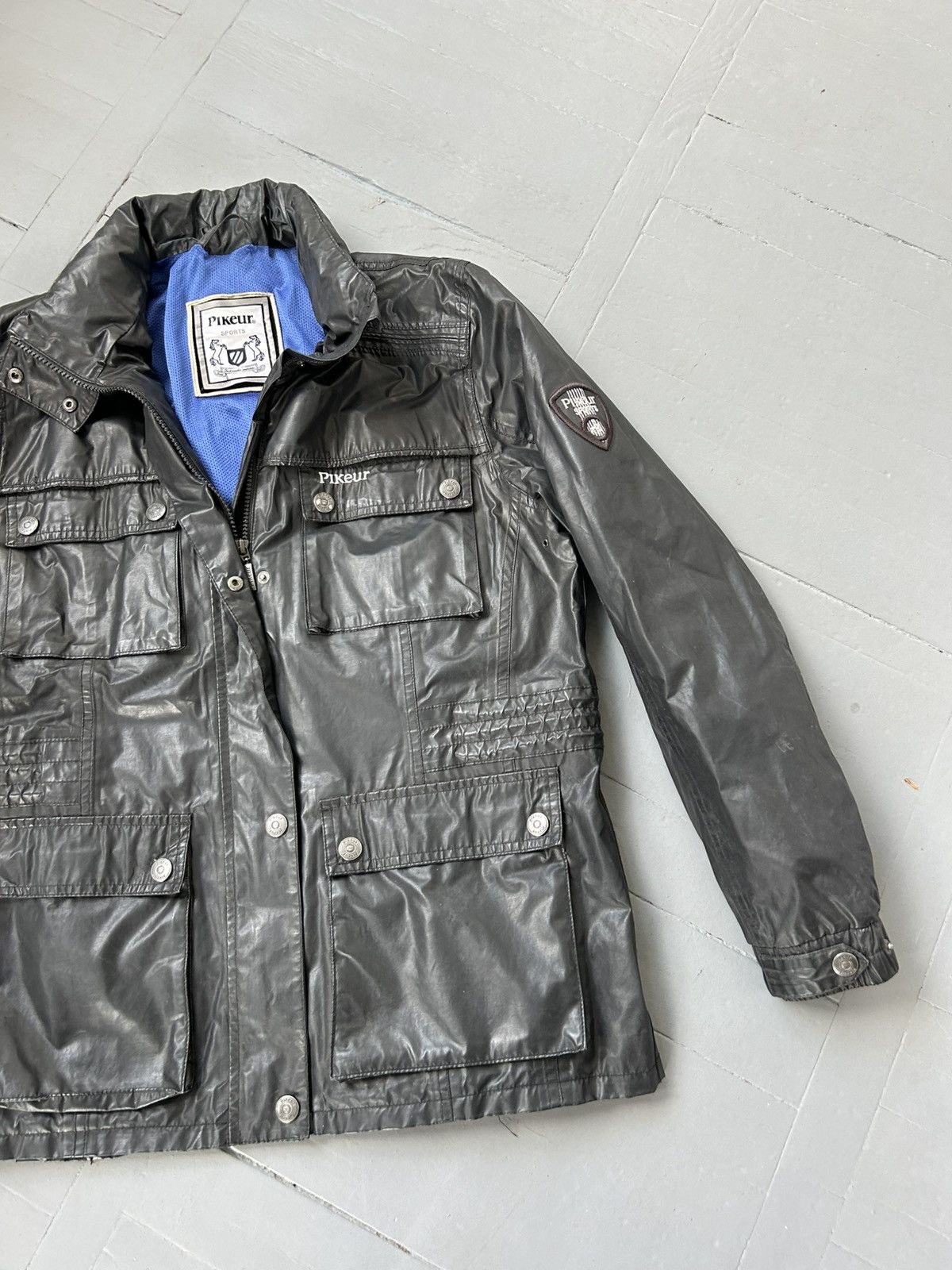 Vintage Pikeur sports nylon jacket Size US L / EU 52-54 / 3 - 3 Thumbnail