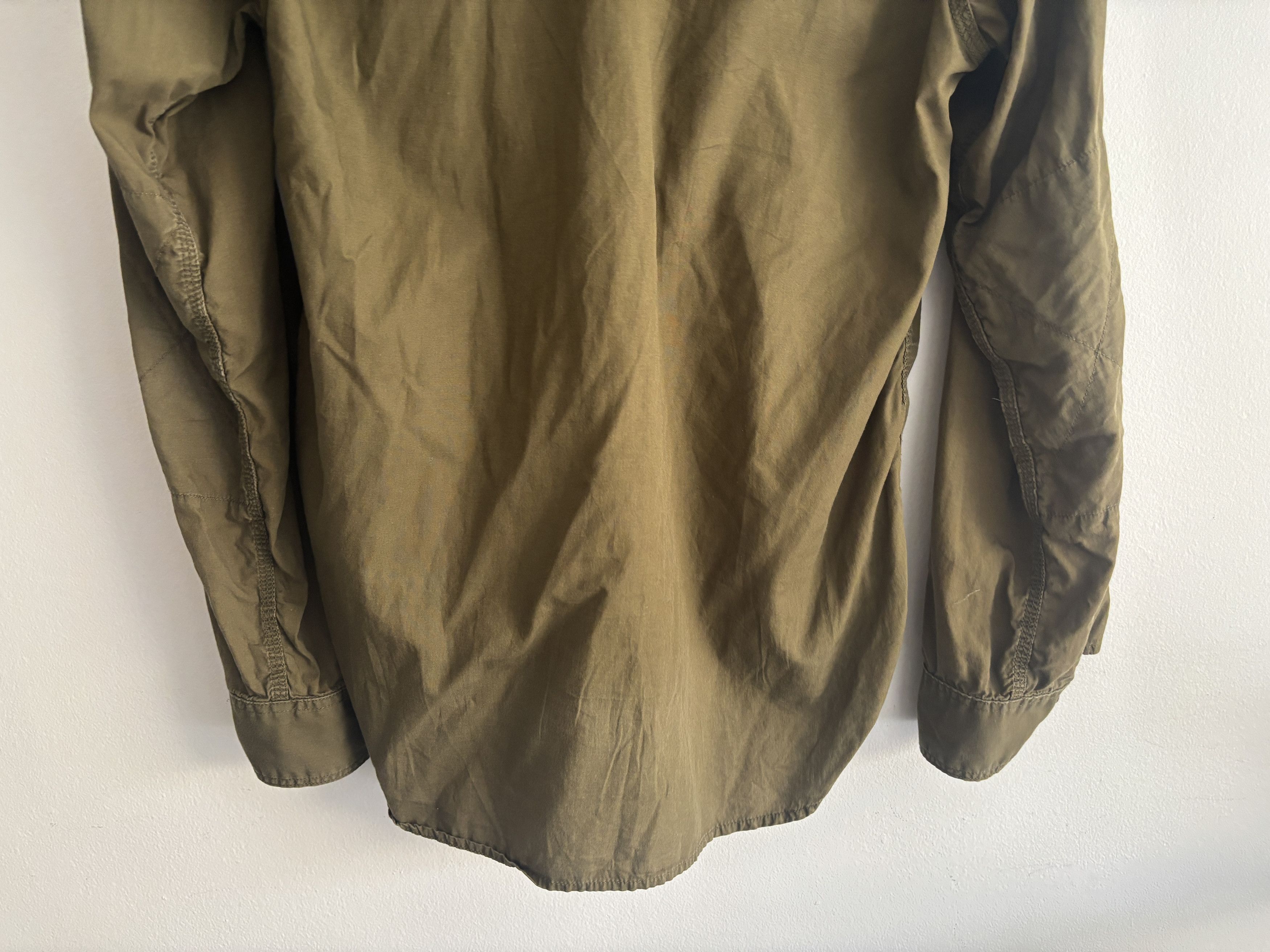 Olive Green Button-up Work Shirt - Medium mi USA