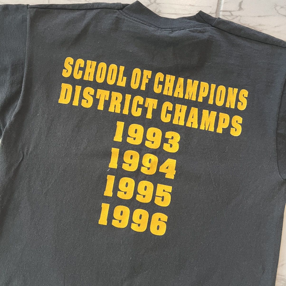 Hanes Vintage 90s St James Wildcats Tee Single Stitched Size US M / EU 48-50 / 2 - 6 Thumbnail