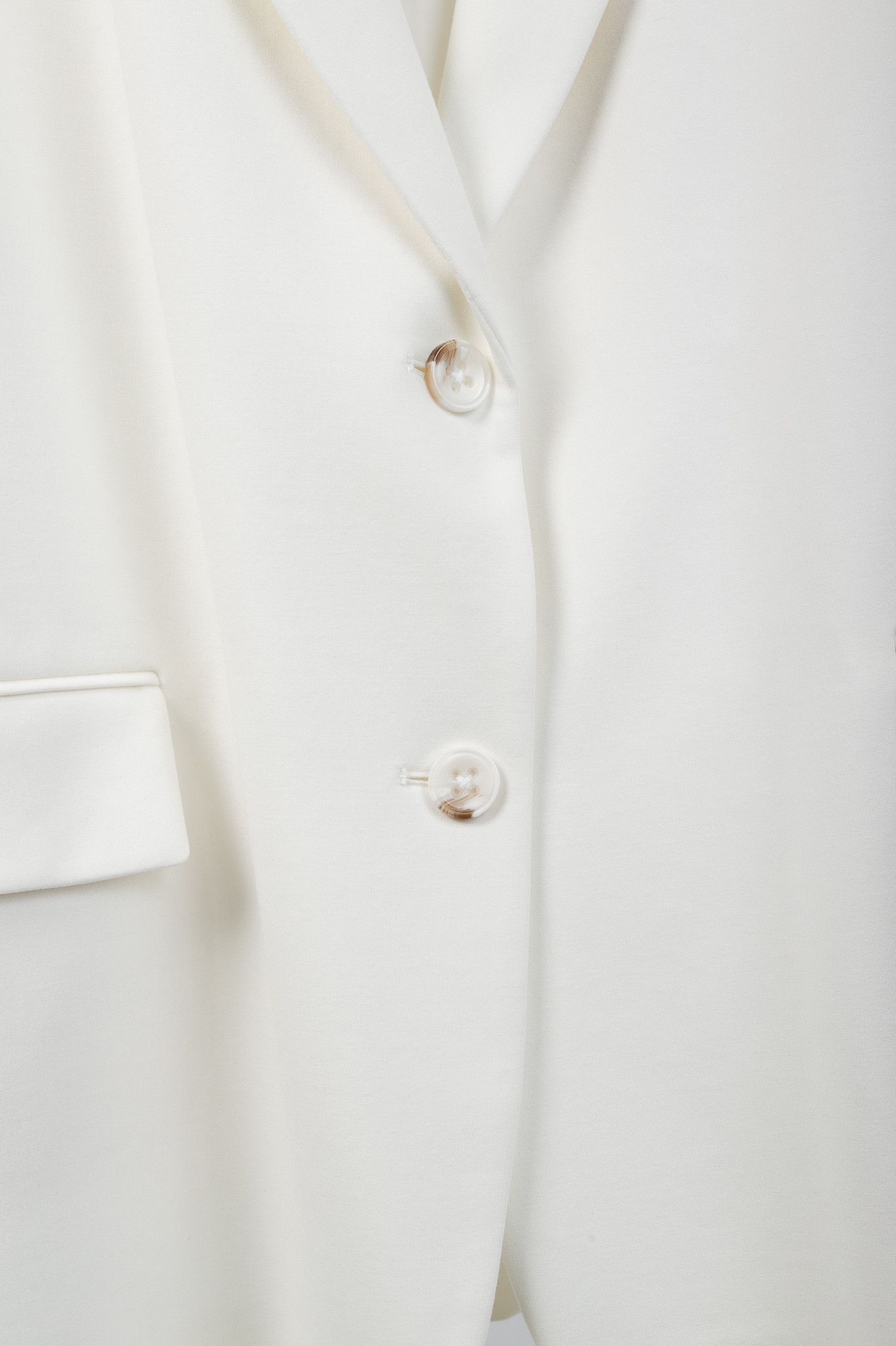 DOROTHEE SCHUMACHER Dorothee Schumacher Essence Camellia White Oversized Jacket Size L / US 10 / IT 46 - 7 Thumbnail