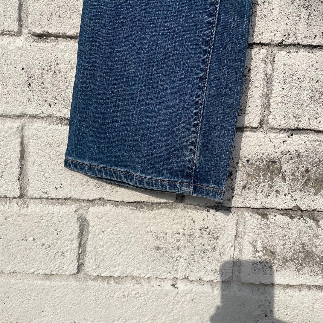 Levi's Vintage Clothing Size 31 Levis 525 Bootcut Jeans Denim for Woman Size 31" - 7 Thumbnail