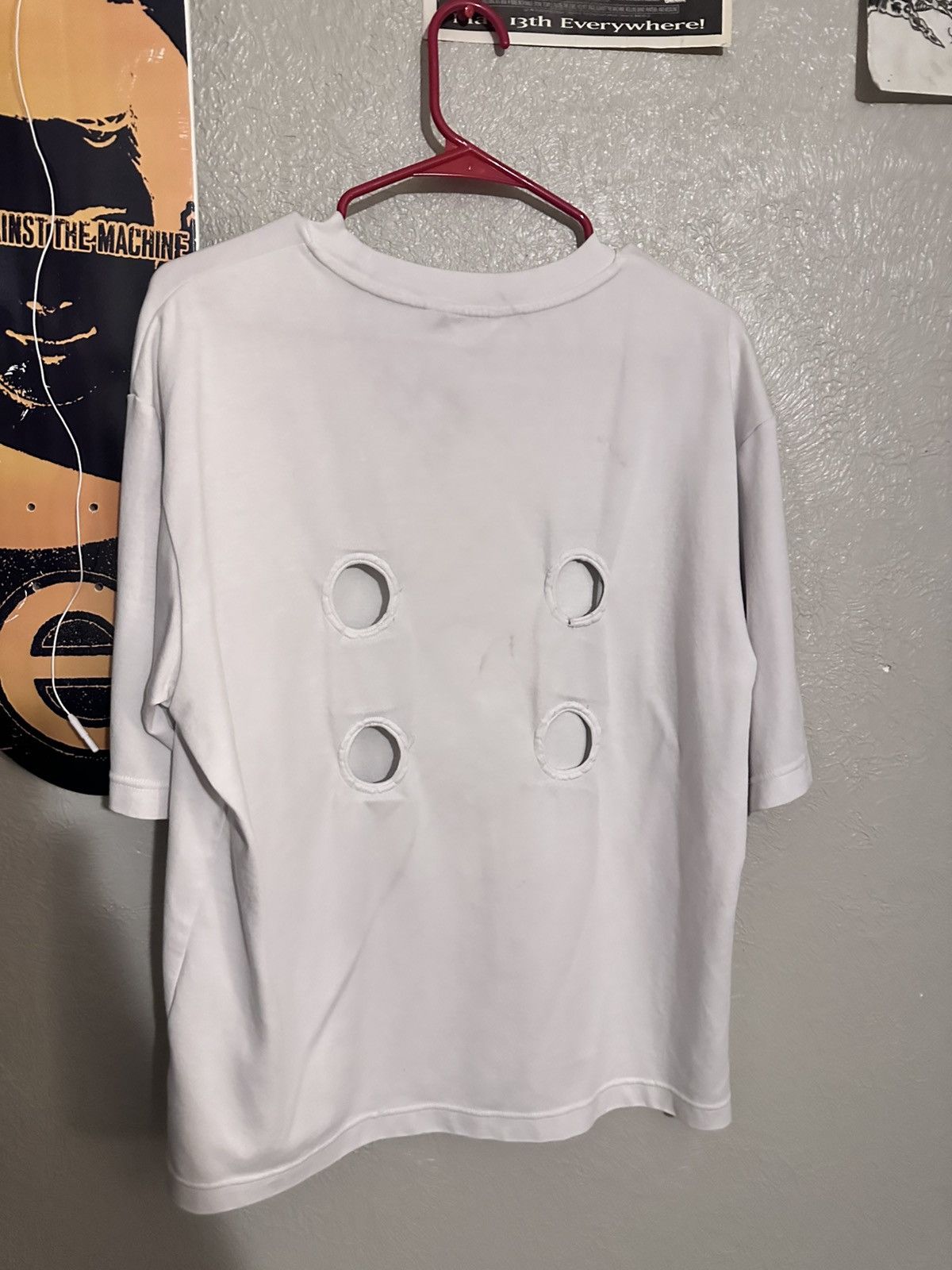 Uniqlo 4 Hole Boxy Tee Size US M / EU 48-50 / 2 - 2 Thumbnail