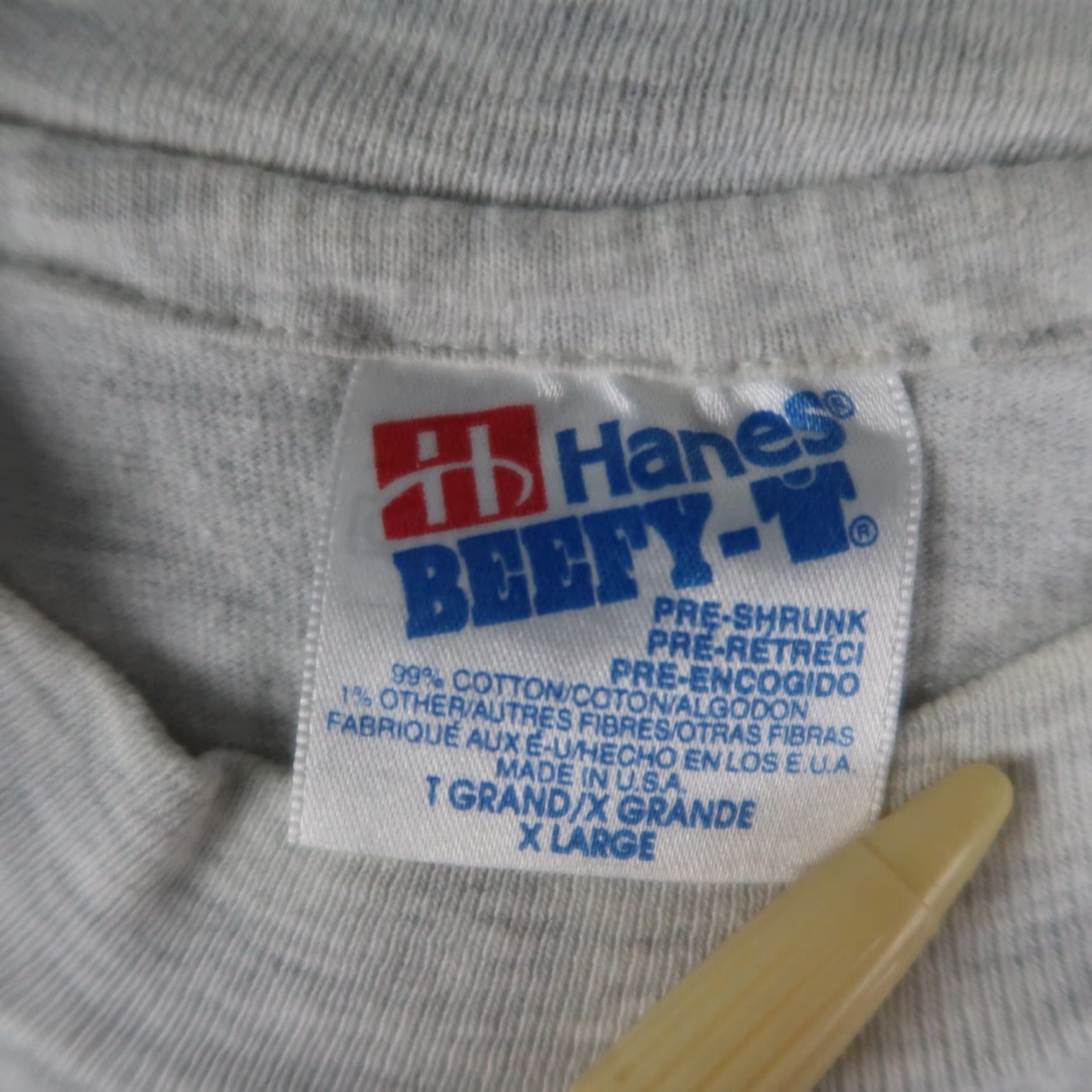 Hanes Vintage Hanes T-Shirt XL Gray Mens 90s Albuquerque Southwest Logo Graphic Print Shirt Short Sleeve Crew Neck Size US XL / EU 56 / 4 - 7 Thumbnail