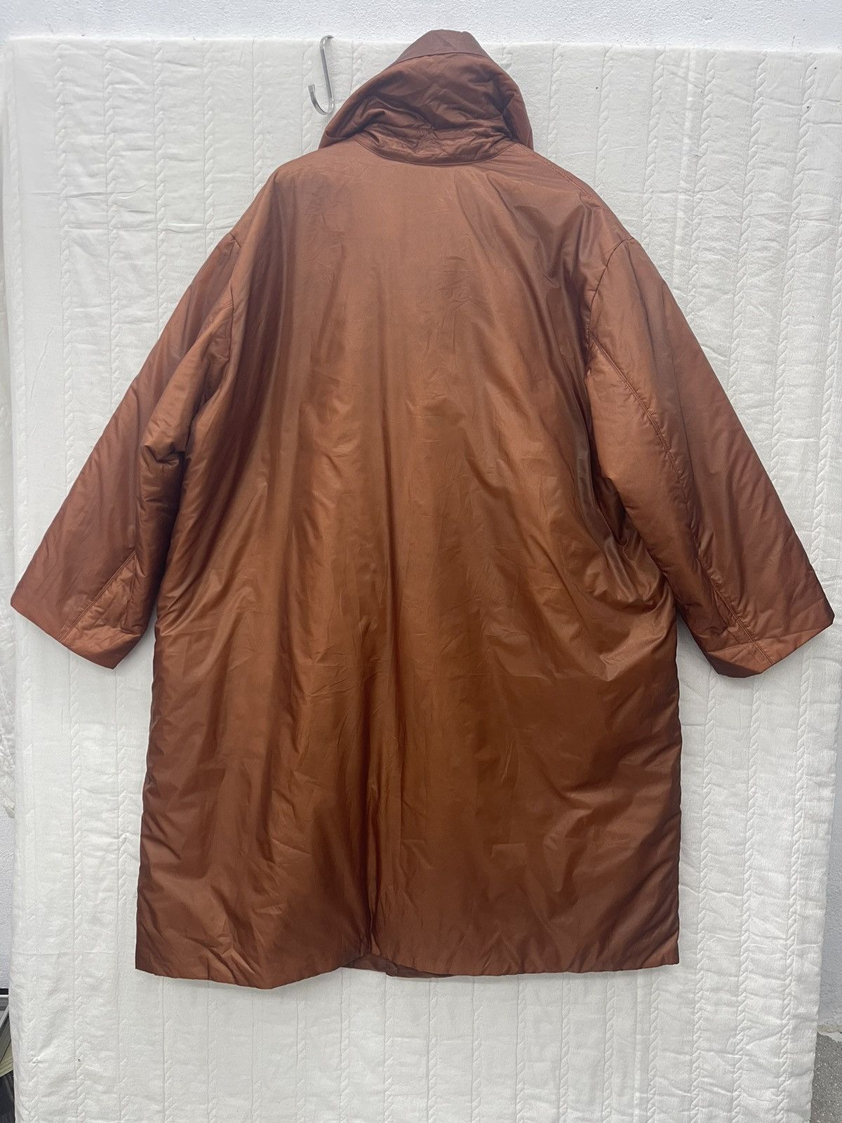 Issey Miyake RARE‼️🔥FW94 ISSEY MIYAKE BURNT ORANGE NYLON PUFFER COAT Size US M / EU 48-50 / 2 - 4 Thumbnail