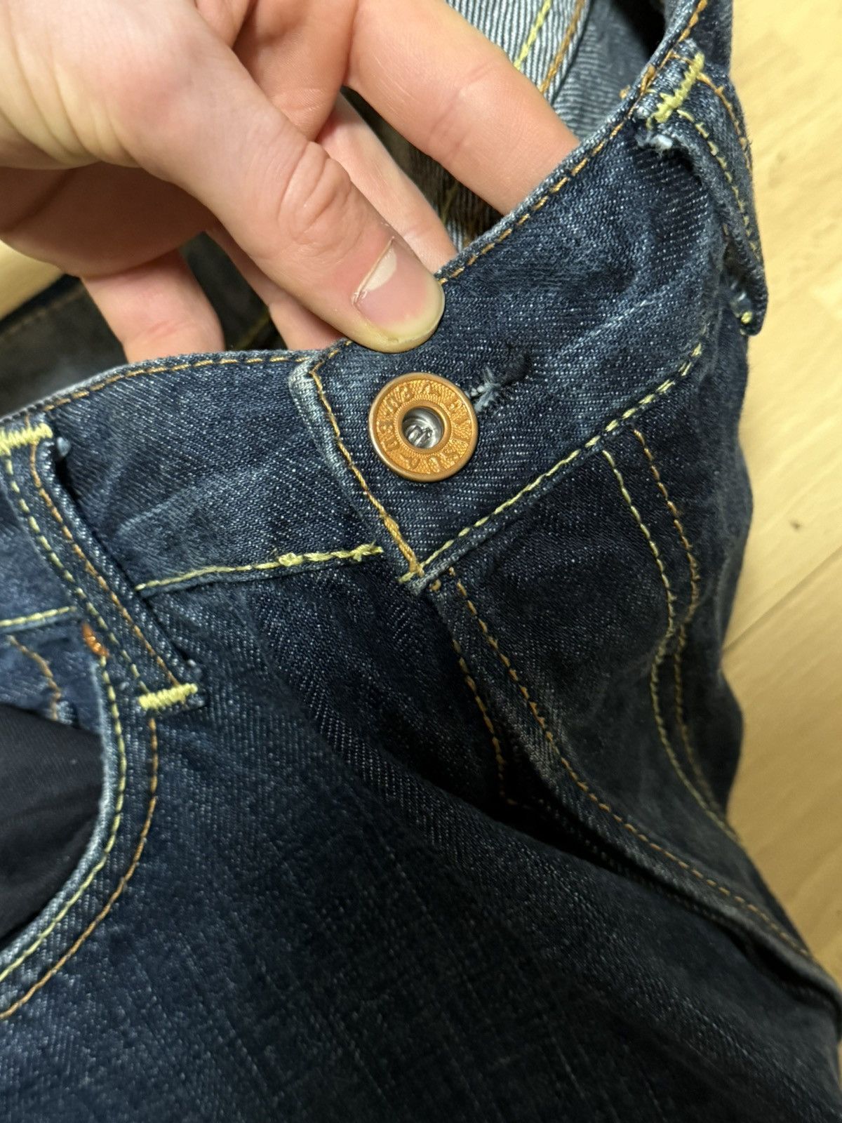 Evisu × Vintage Evisu vintage jeans Size US 33 - 5 Thumbnail