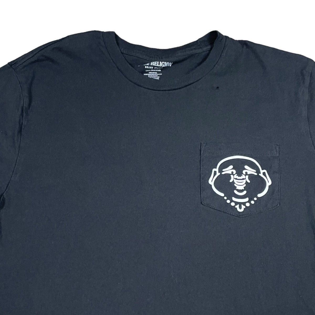 True Religion True Religion Buddha Head Black Pocket Shirt Adult Large Size US L / EU 52-54 / 3 - 2 Thumbnail