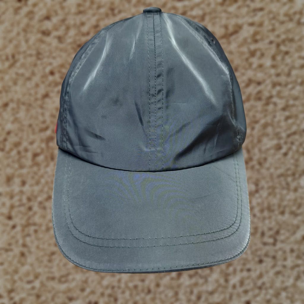 Hunter Hunter Hat Cap Strap Back Mens One Size Green Nylon Baseball Logo Patch Packable Size ONE SIZE - 1 Thumbnail