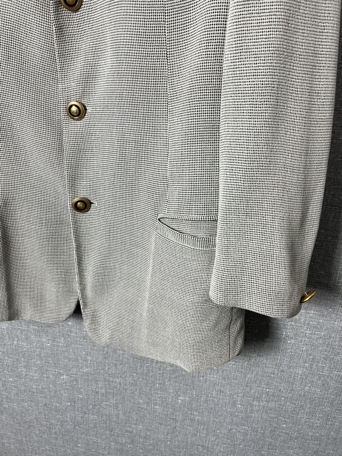 Versace Vintage Versace Classic V2 Rayon Blazer Jacket Size US M / EU 48-50 / 2 - 6 Thumbnail
