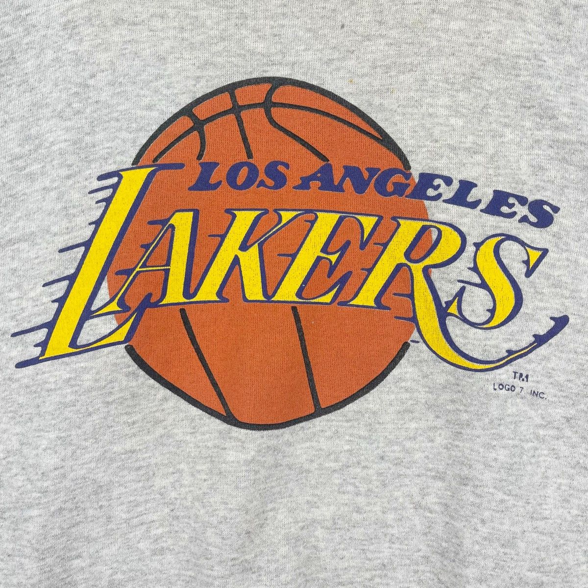 NBA × Vintage 90’s La Lakers Sweatshirt Size US M / EU 48-50 / 2 - 6 Thumbnail