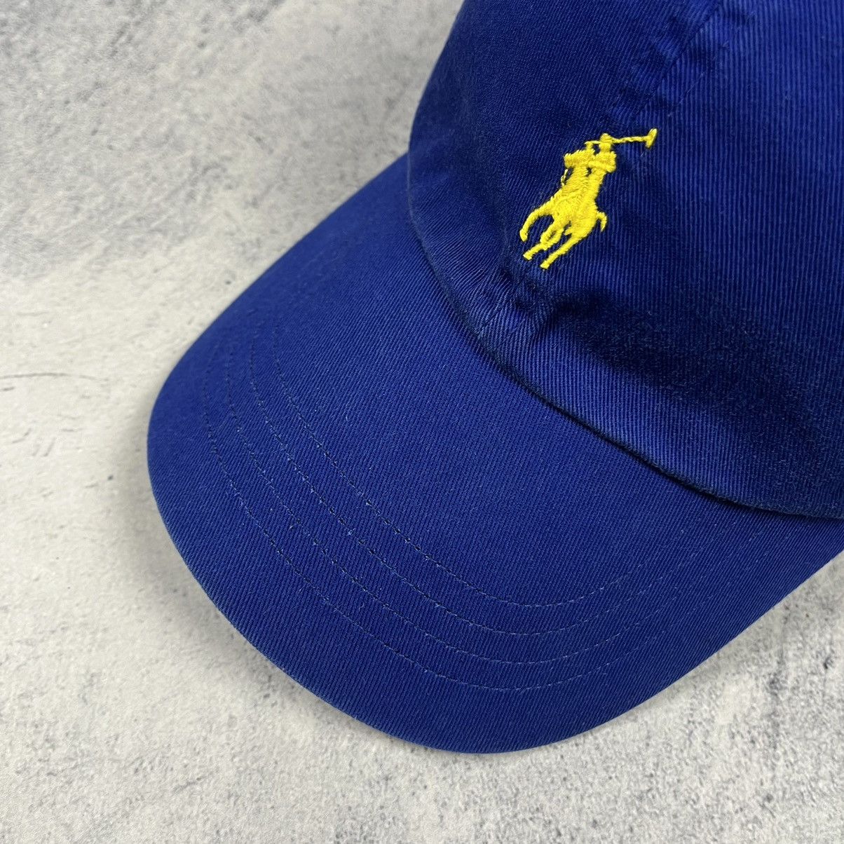 Polo Ralph Lauren Vintage Polo Ralph Lauren y2k yellow pony cap 00’s Size ONE SIZE - 7 Thumbnail