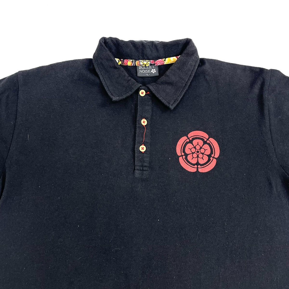 Bullet Noise Vintage Bullet Noise Koi Japanese Art Polo Shirt Ed Hardy Size US L / EU 52-54 / 3 - 11 Thumbnail