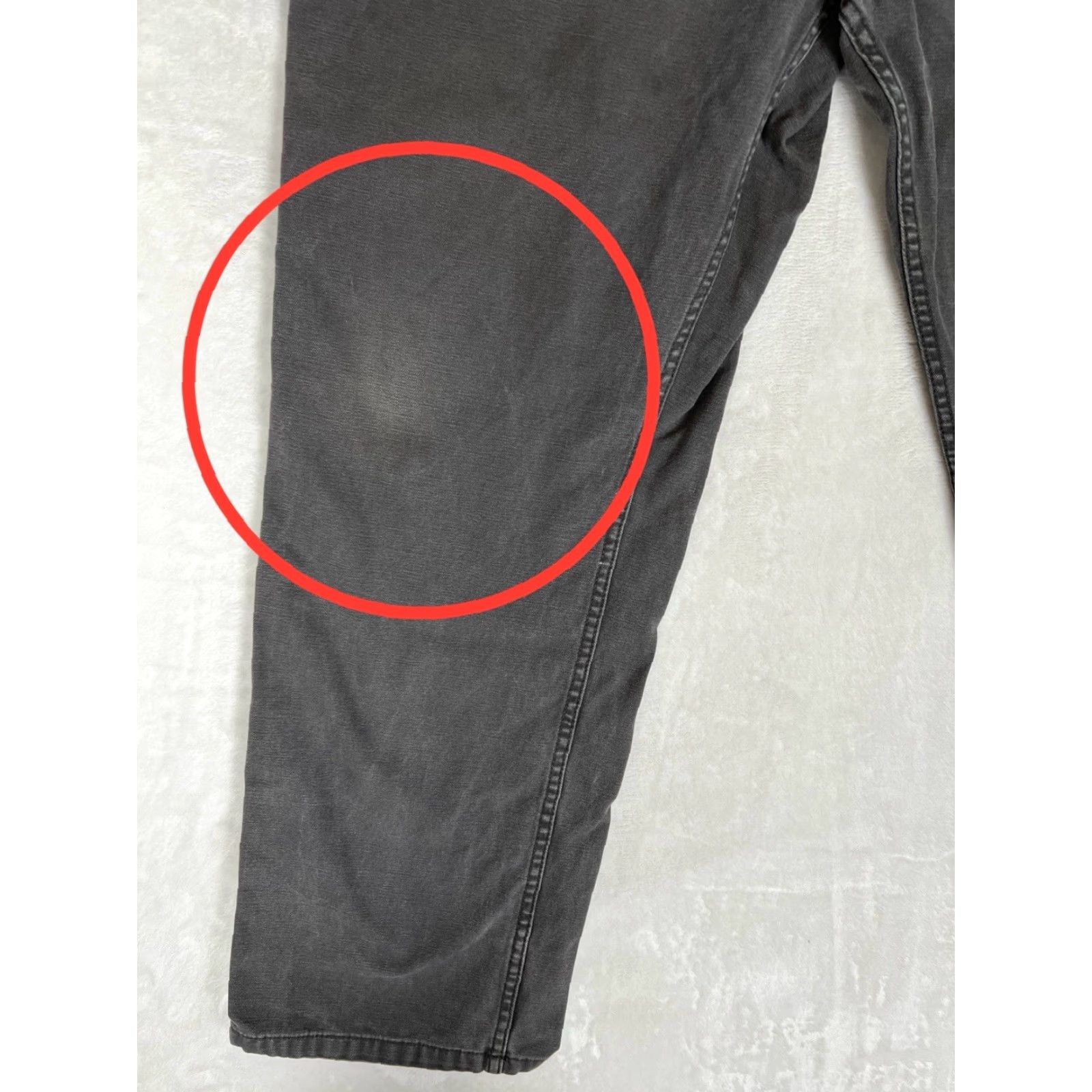 Vintage Wolverine Carpenter Pants Mens 40x32 Dark Gray Workwear Casual 90s Biker Cars Cotton Cotton 40 Regular Pants Mens Size US 40 / EU 56 - 3 Thumbnail