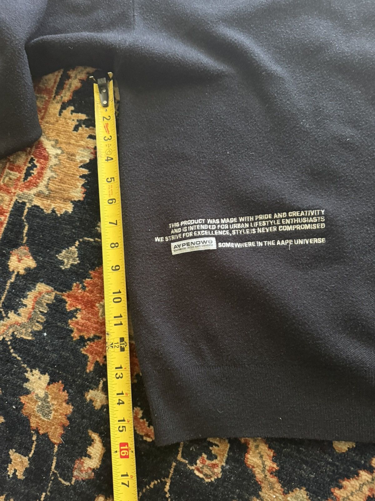 Aape Aape Sweatshirt Crewneck By Bathing Ape Men Double Sided Size US M / EU 48-50 / 2 - 2 Thumbnail
