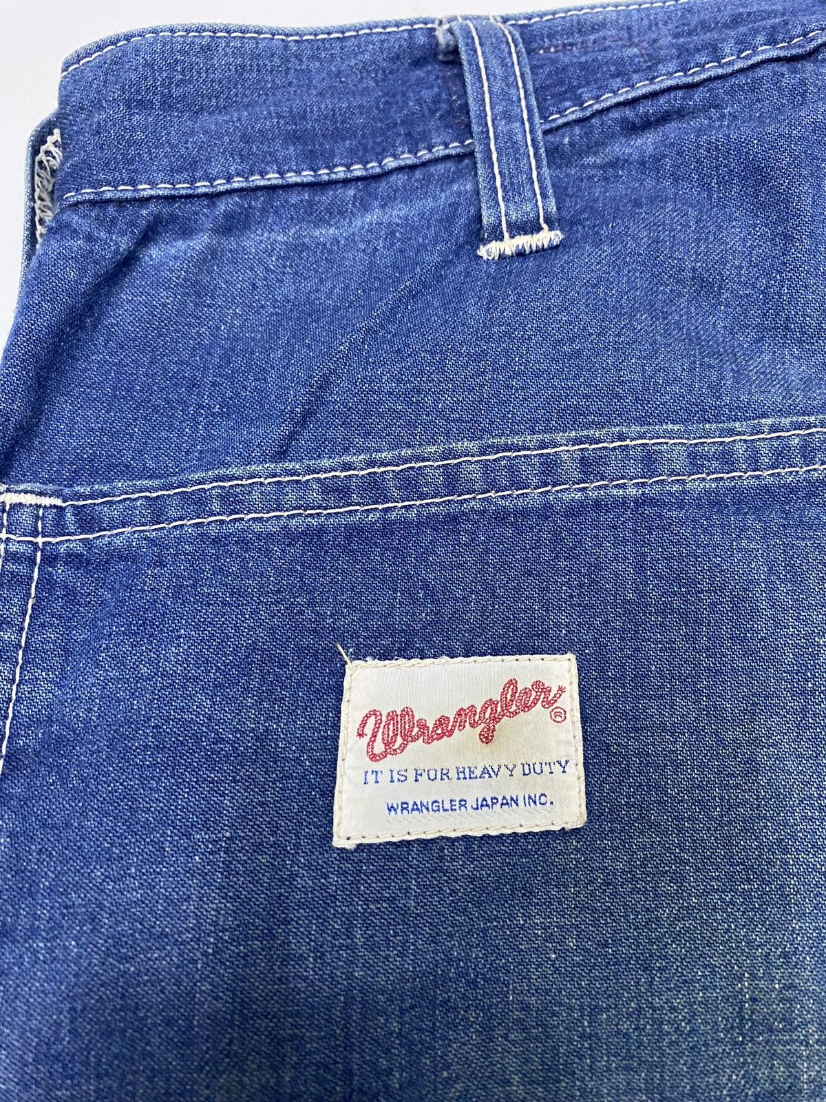 Japanese Brand 🔥WRANGLER 80s CARPENTER DENIM JEANS LOOSE Size US 29 - 8 Thumbnail