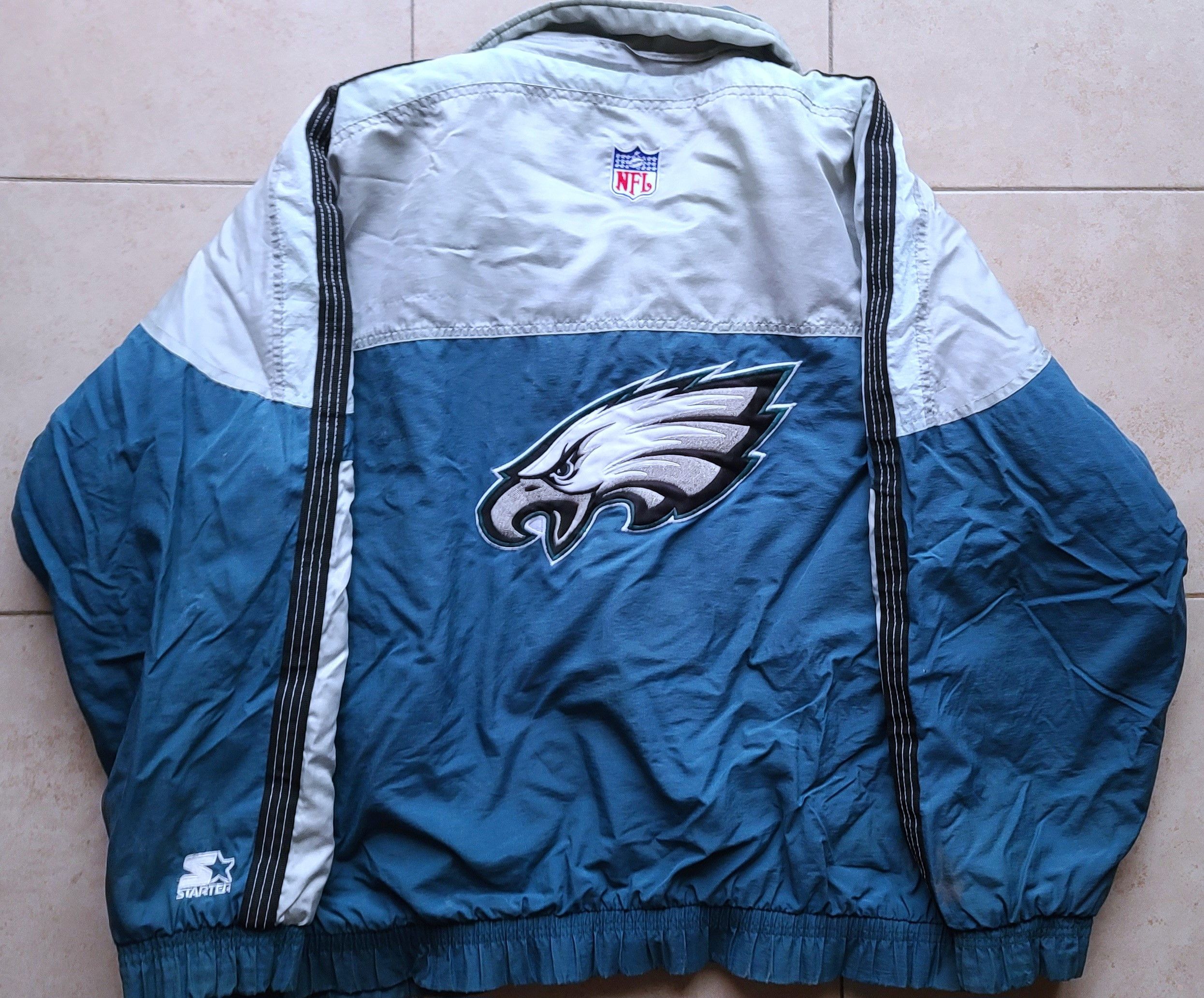 Starter Philadelphia Eagles 90s STARTER puffer XL midnight NFL vtg Size US XL / EU 56 / 4 - 1 Thumbnail
