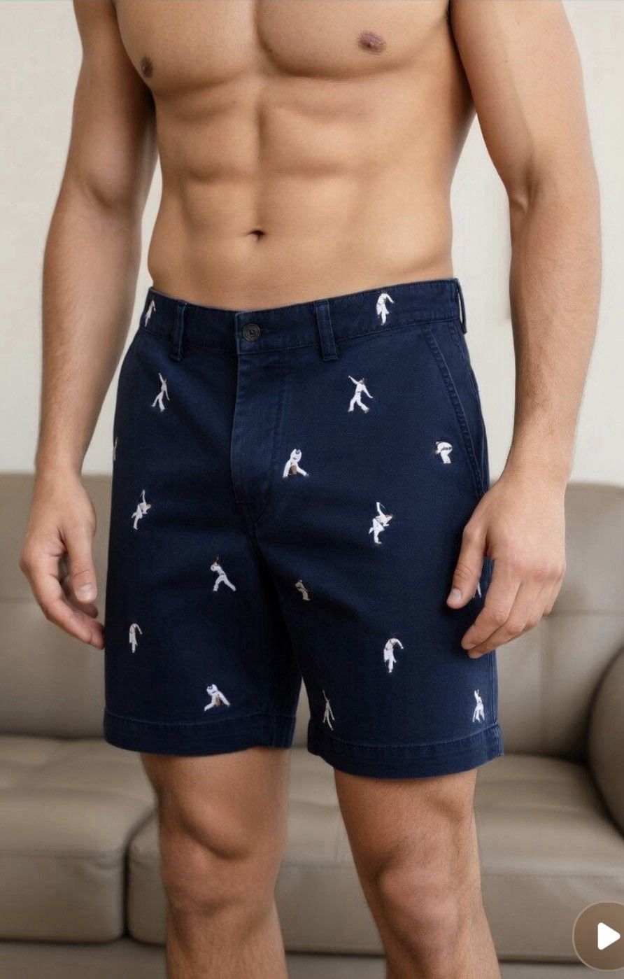 Polo Ralph Lauren Polo Ralph Lauren Critter Embroidery Chino Shorts Size US 36 / EU 52 - 3 Thumbnail