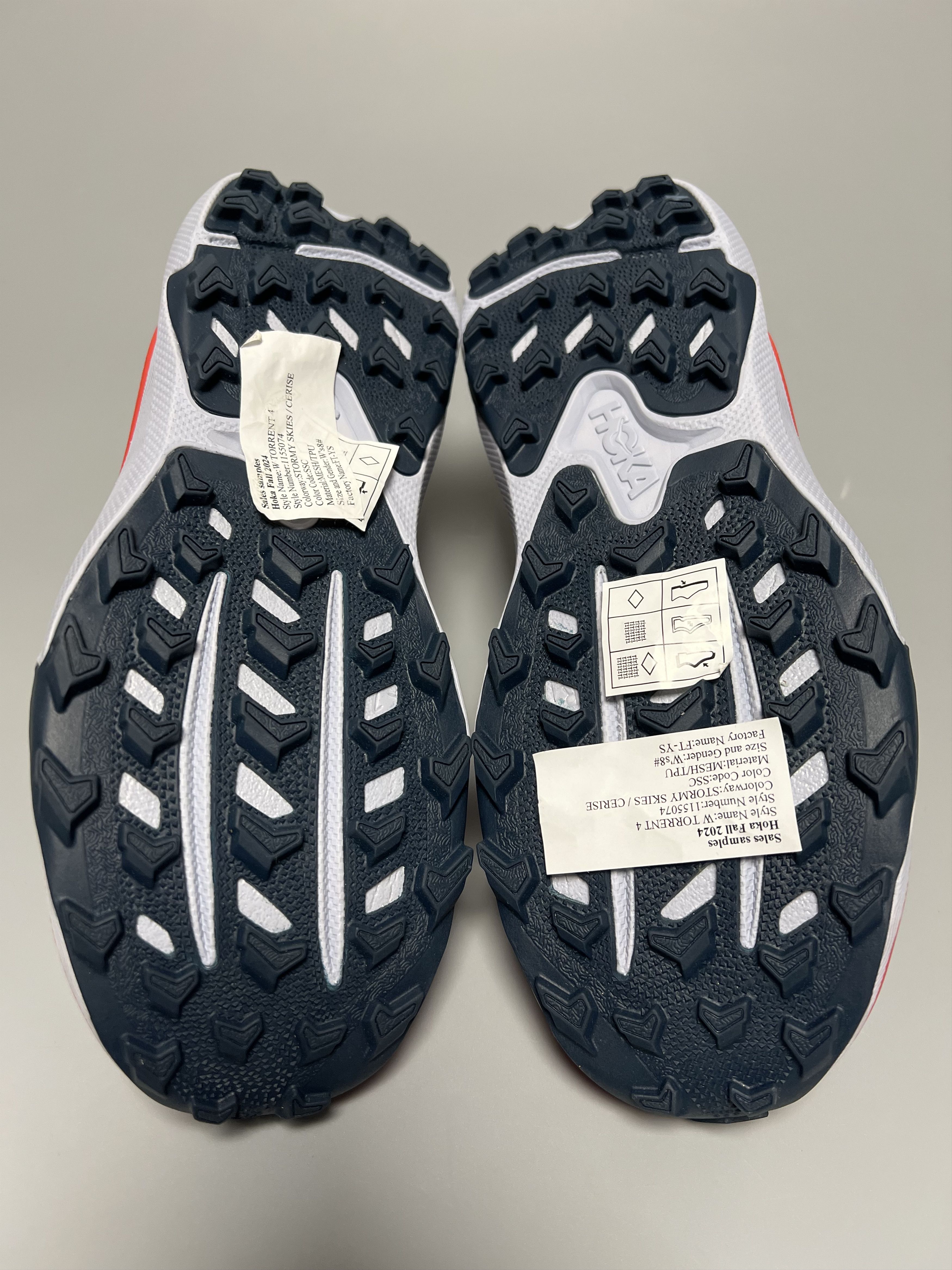 Hoka 8B Hoka One One Torrent 4 Trail Running Shoes 1155074-SSC Size US 8 / IT 38 - 14 Thumbnail