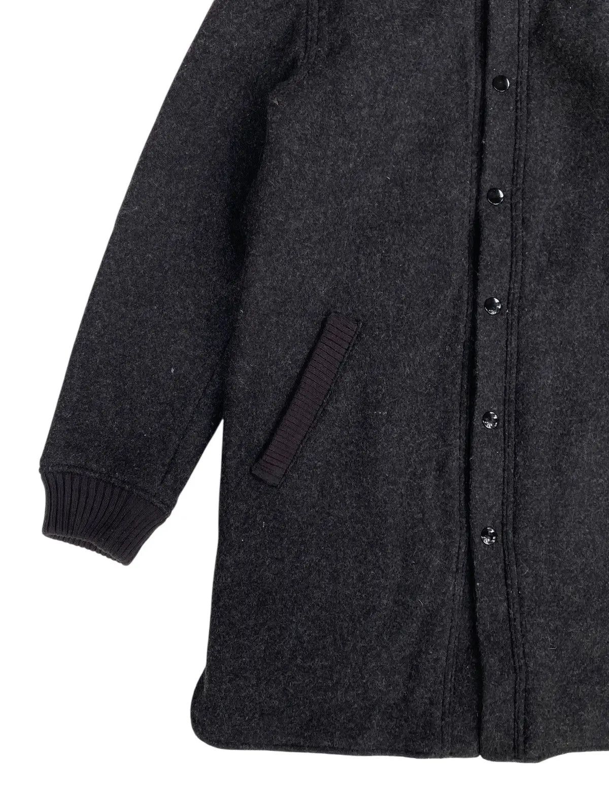 Beams Plus Beam Boy By Beam Plus Wool Long Jacket Black Size US S / EU 44-46 / 1 - 8 Thumbnail