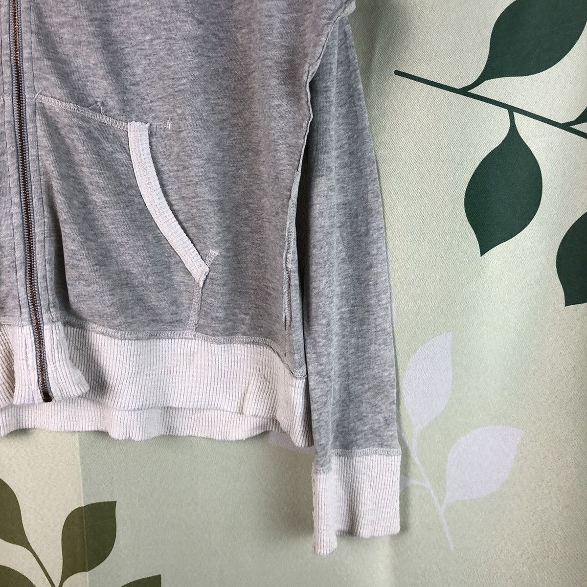 Japanese Brand Unica union made Grey Hoodie #7470 Size M / US 6-8 / IT 42-44 - 10 Thumbnail