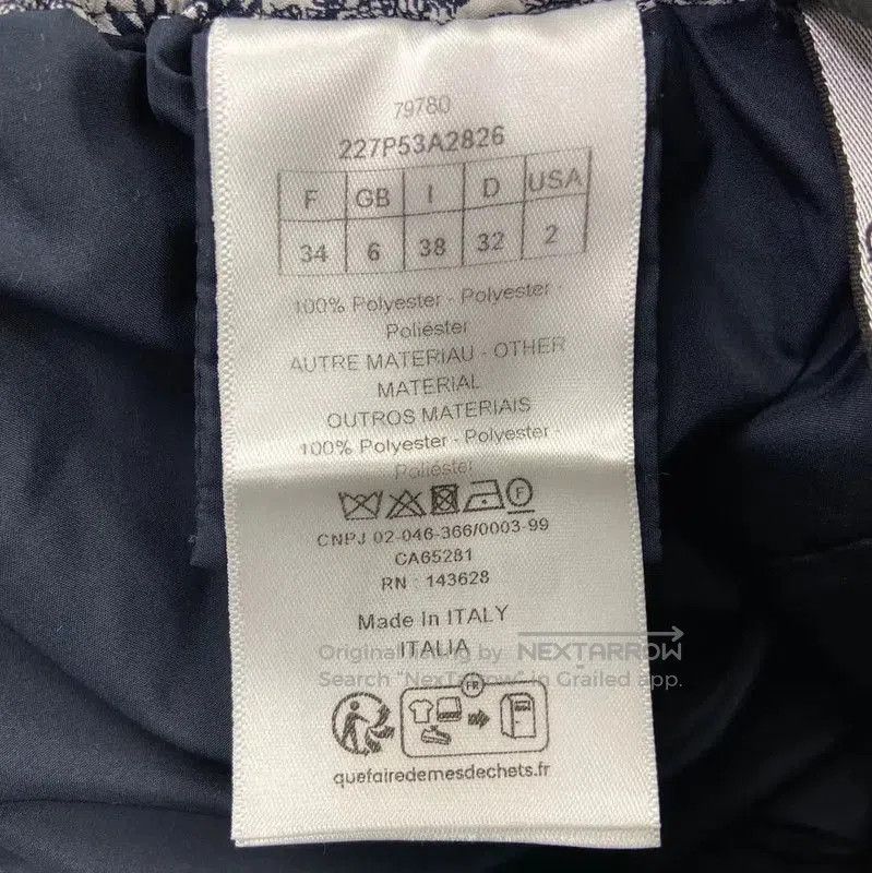 Dior Dior Women's Blue Polyester Shorts . Size 23" - 5 Thumbnail