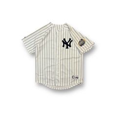 MAJESTIC  JORGE POSADA New York Yankees 2003 Throwback Away Baseball Jersey