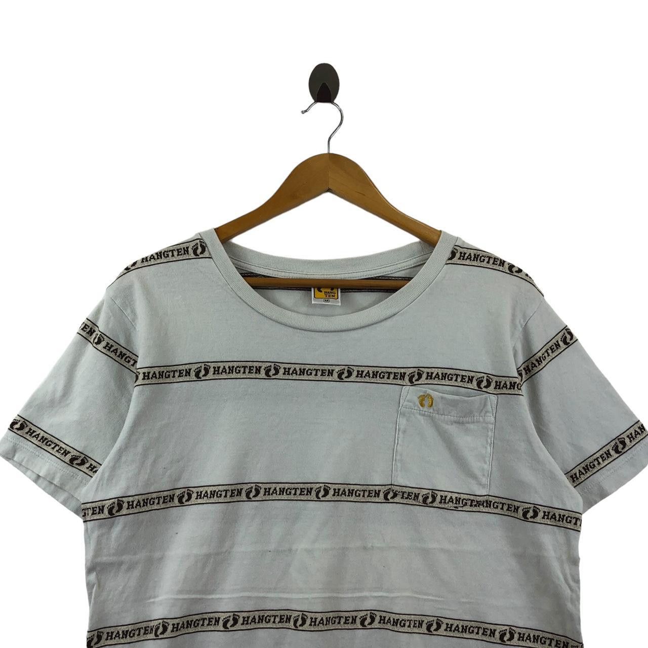 Hang Ten Vintage HANG TEN SURFING Monogram Surf Hawaii Tee Shirt Size US M / EU 48-50 / 2 - 3 Thumbnail