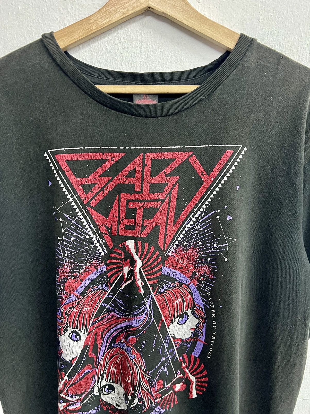 Band Tees × Japanese Brand Baby Metal Tour Band Tee Size US XL / EU 56 / 4 - 2 Thumbnail