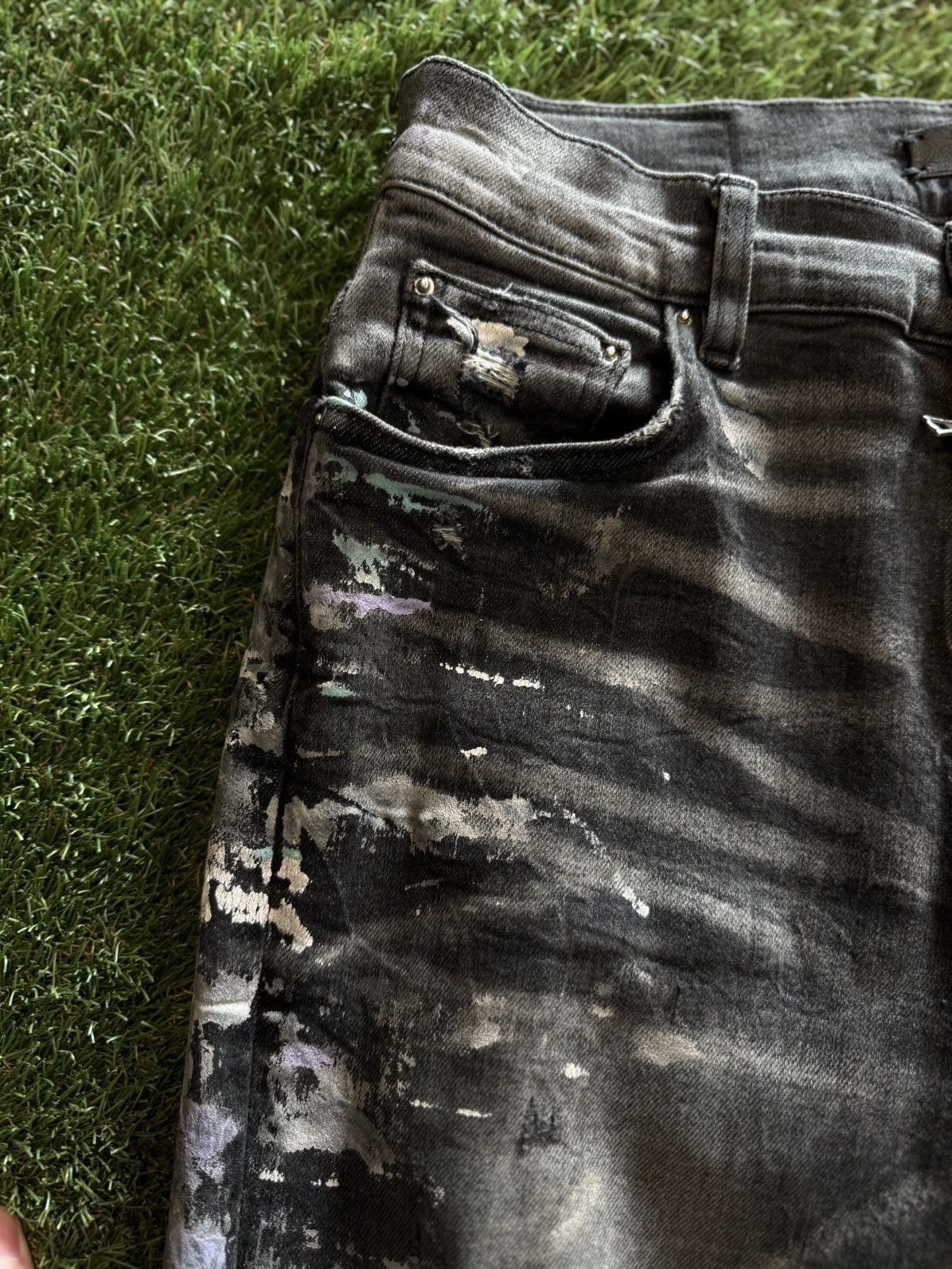 Amiri Amiri Jeans Paint Splatter Size 29 Clean Condition 🧼 Size US 29 - 7 Thumbnail