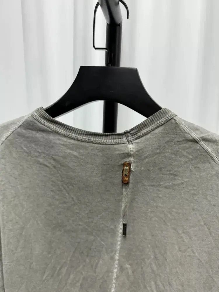 Boris Bidjan Saberi One Size Boris Bidjan Saberi Distressed Tee Size US L / EU 52-54 / 3 - 6 Thumbnail