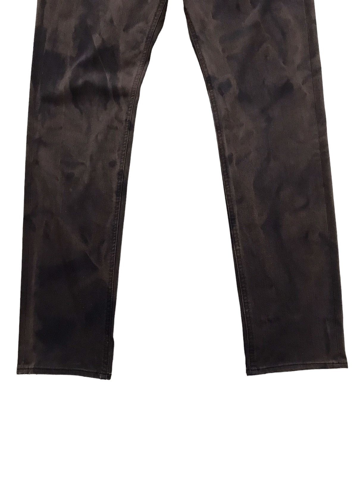 Japanese Brand GU Wonder Shape Acid Wash The Circle Stretch Pants Size US 34 / EU 50 - 4 Thumbnail