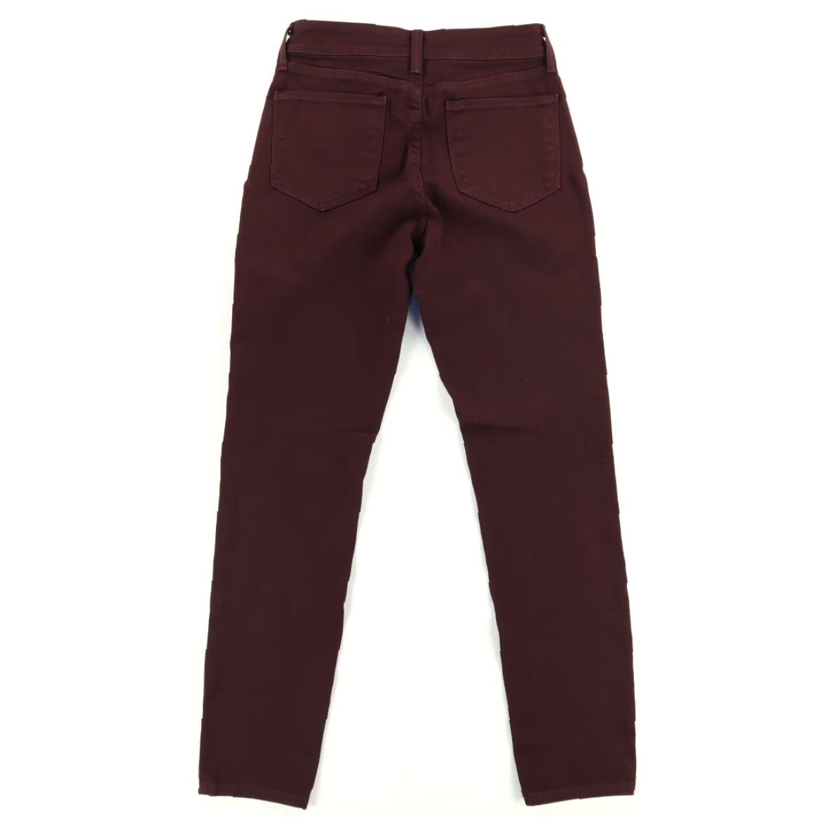 NYDJ NYDJ Stretch Alina Lift Tuck Cotton Blend Canvas Leggings Pants Maroon Women's 2 Size 26" / US 2 / IT 38 - 4 Thumbnail