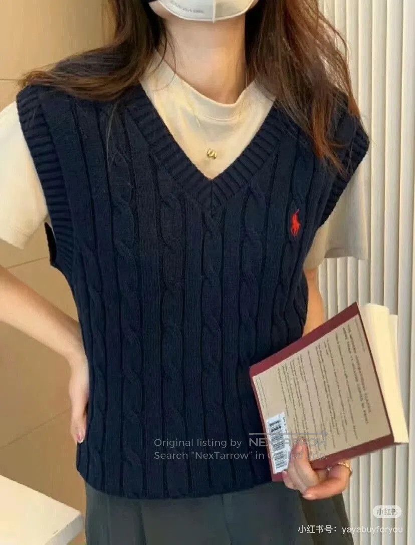 Polo Ralph Lauren Polo Ralph Lauren Cable Knit Vest. Size US L / EU 52-54 / 3 - 2 Thumbnail