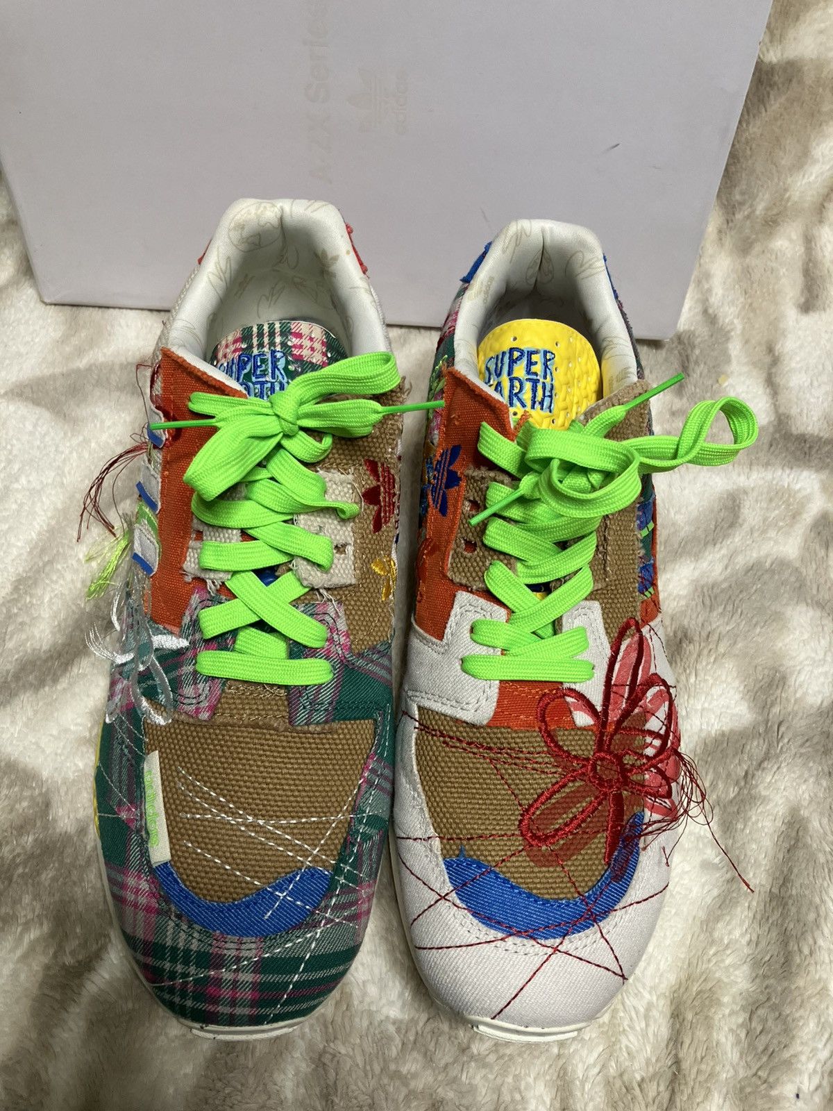 Adidas Sz 10m- Adidas ZX8000 Sean Wotherspoon SuperEarth Size US 10 / EU 43 - 2 Thumbnail
