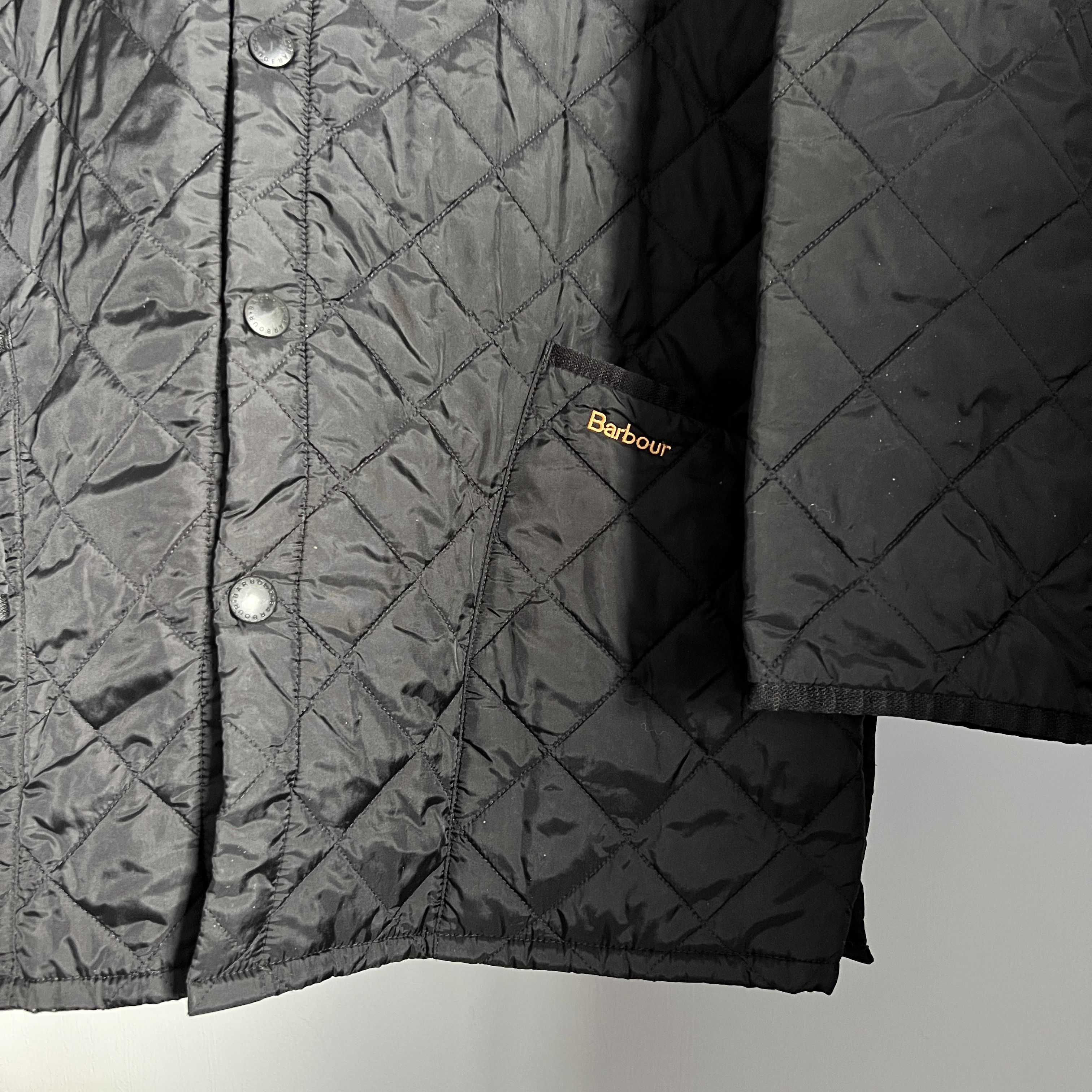 Barbour Men's BARBOUR LIDDESDALE Casual Quilt Black Jacket Size US M / EU 48-50 / 2 - 6 Thumbnail