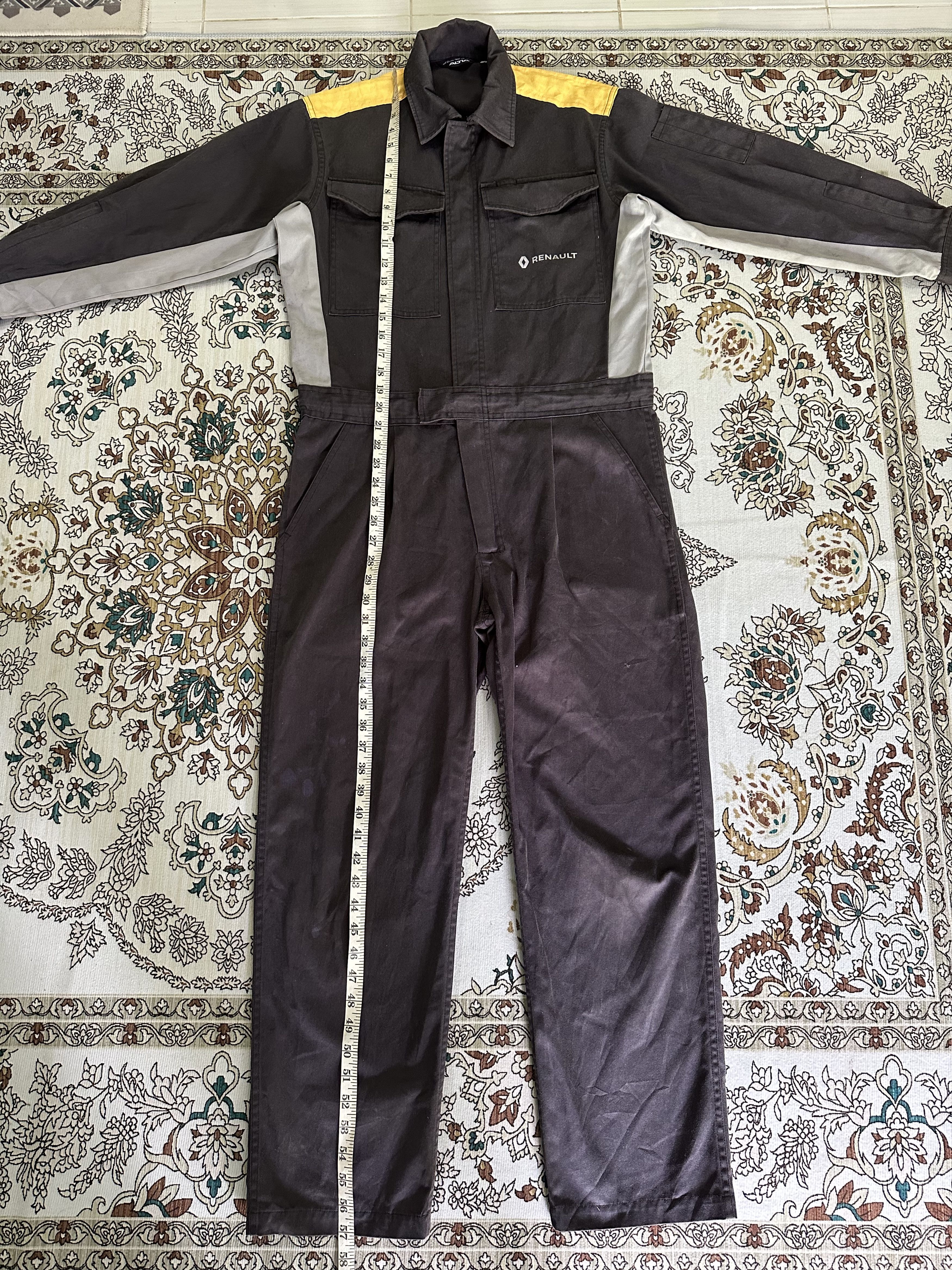 Sports Specialties Steal!! Vintage Renault Formula 1 Distressed Coverall Size US 33 - 16 Thumbnail