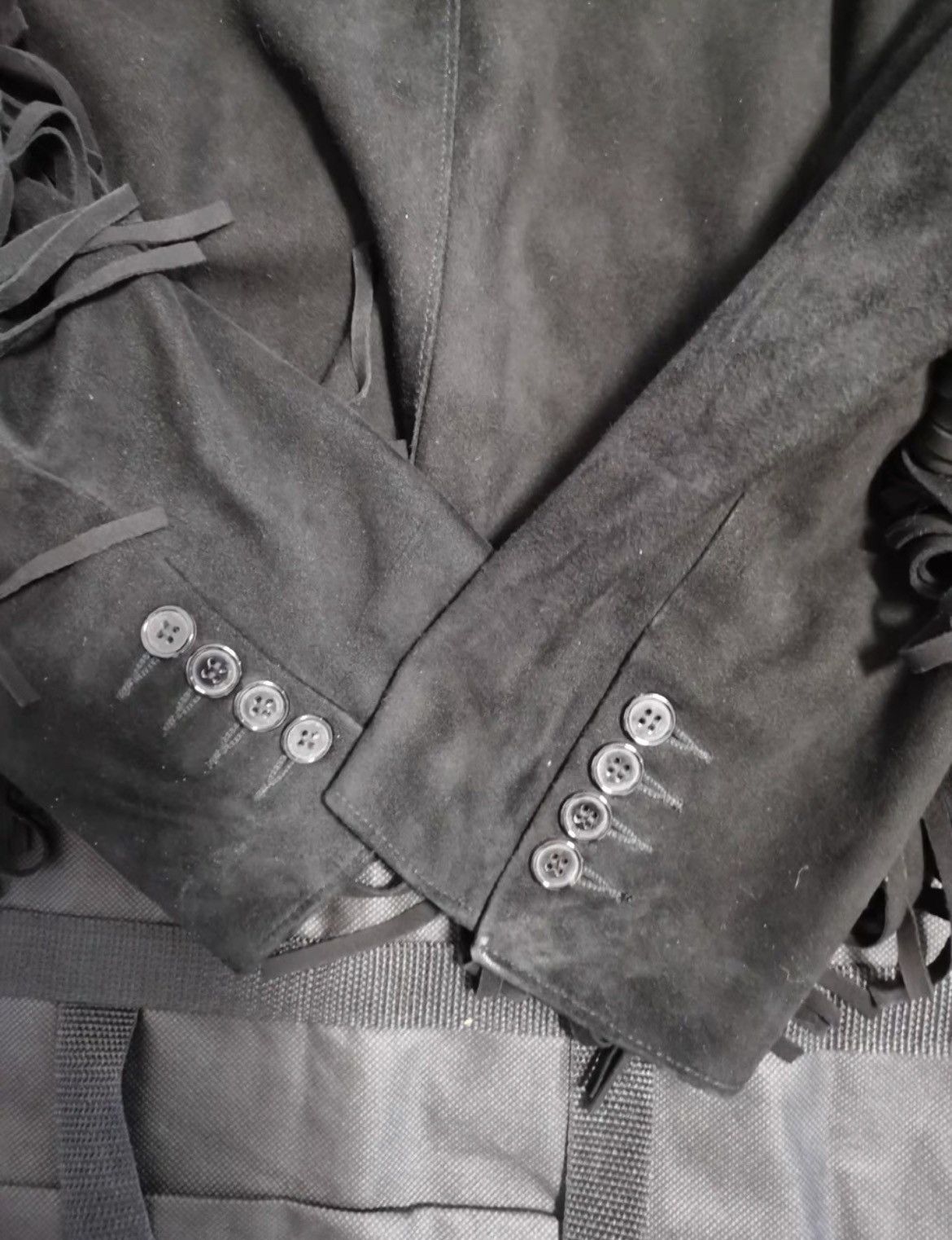 Saint Laurent Paris Saint Laurent Paris Tassel leather jacket Size US M / EU 48-50 / 2 - 3 Thumbnail