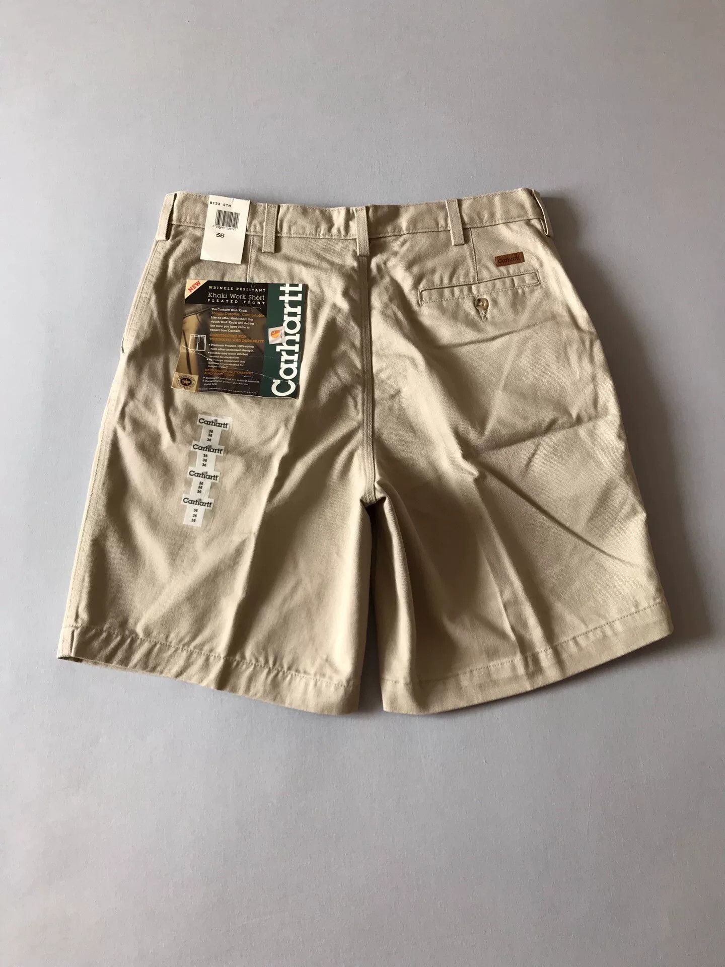 Carhartt Carhartt B133 STN Work Shorts Size US 36 / EU 52 - 1 Thumbnail