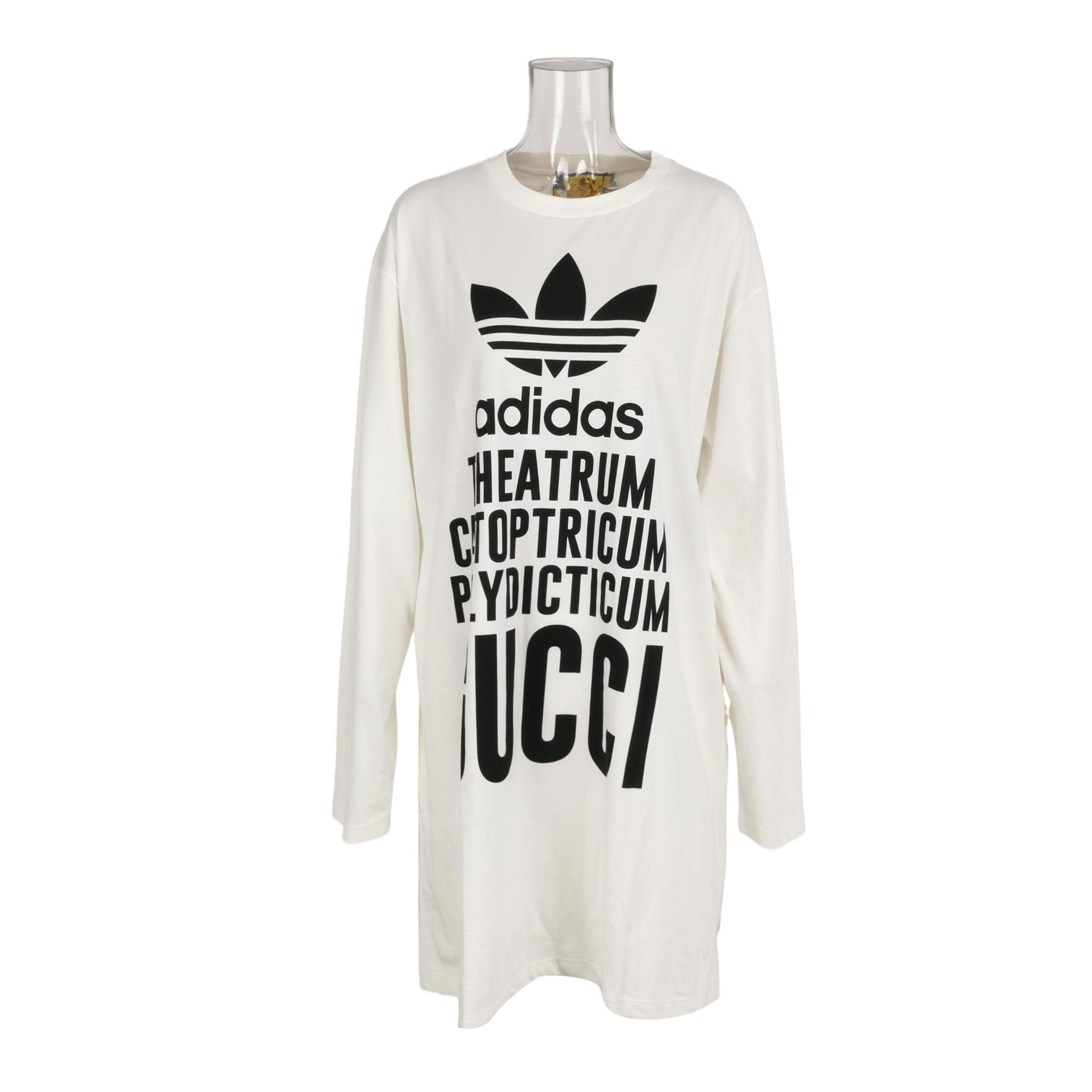 Gucci Gucci x adidas Logo Cotton Long-Sleeve T-Shirt M Size M / US 6-8 / IT 42-44 - 1 Thumbnail
