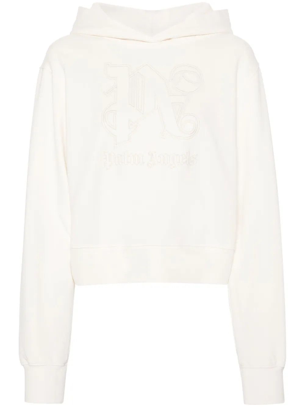 Palm Angels o1y1125 Hoodie in Ivory Size M / US 6-8 / IT 42-44 - 1 Thumbnail