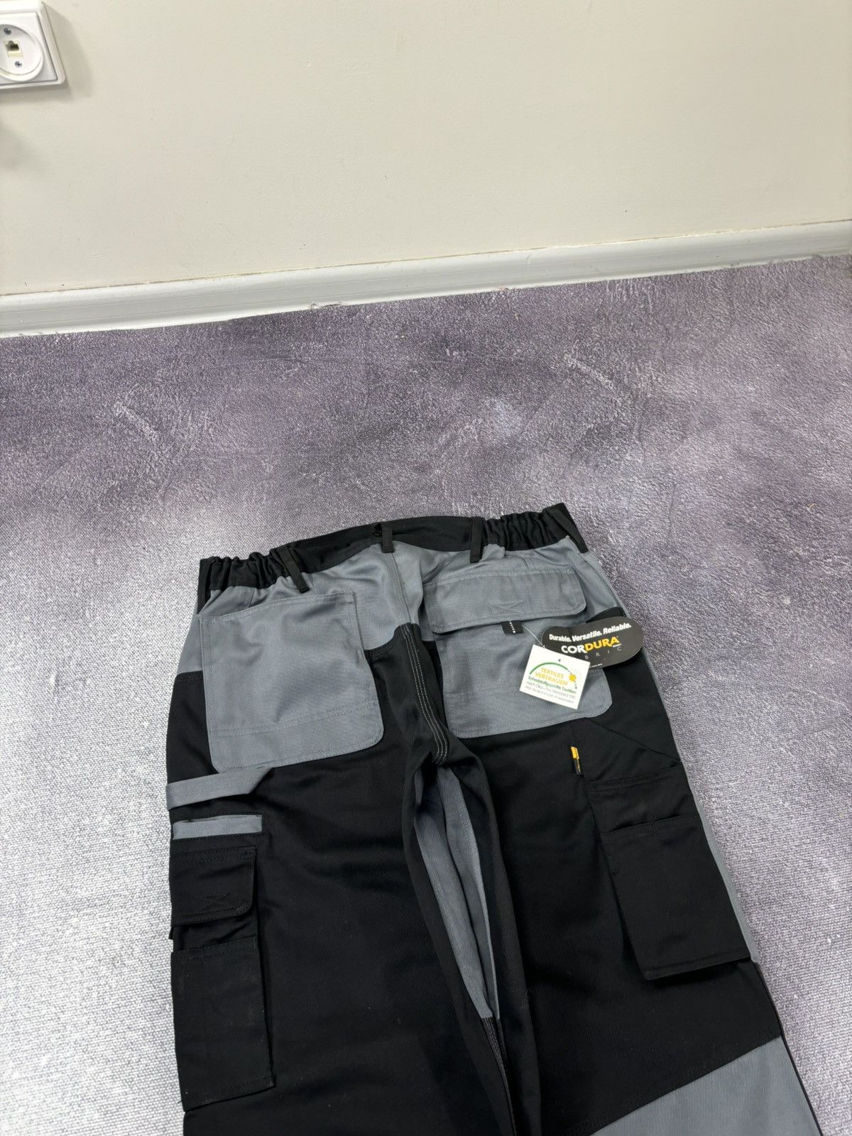Other Engelbert Strauss Double Knee Cordura Workwear Cargo Pants Size US 33 - 14 Thumbnail