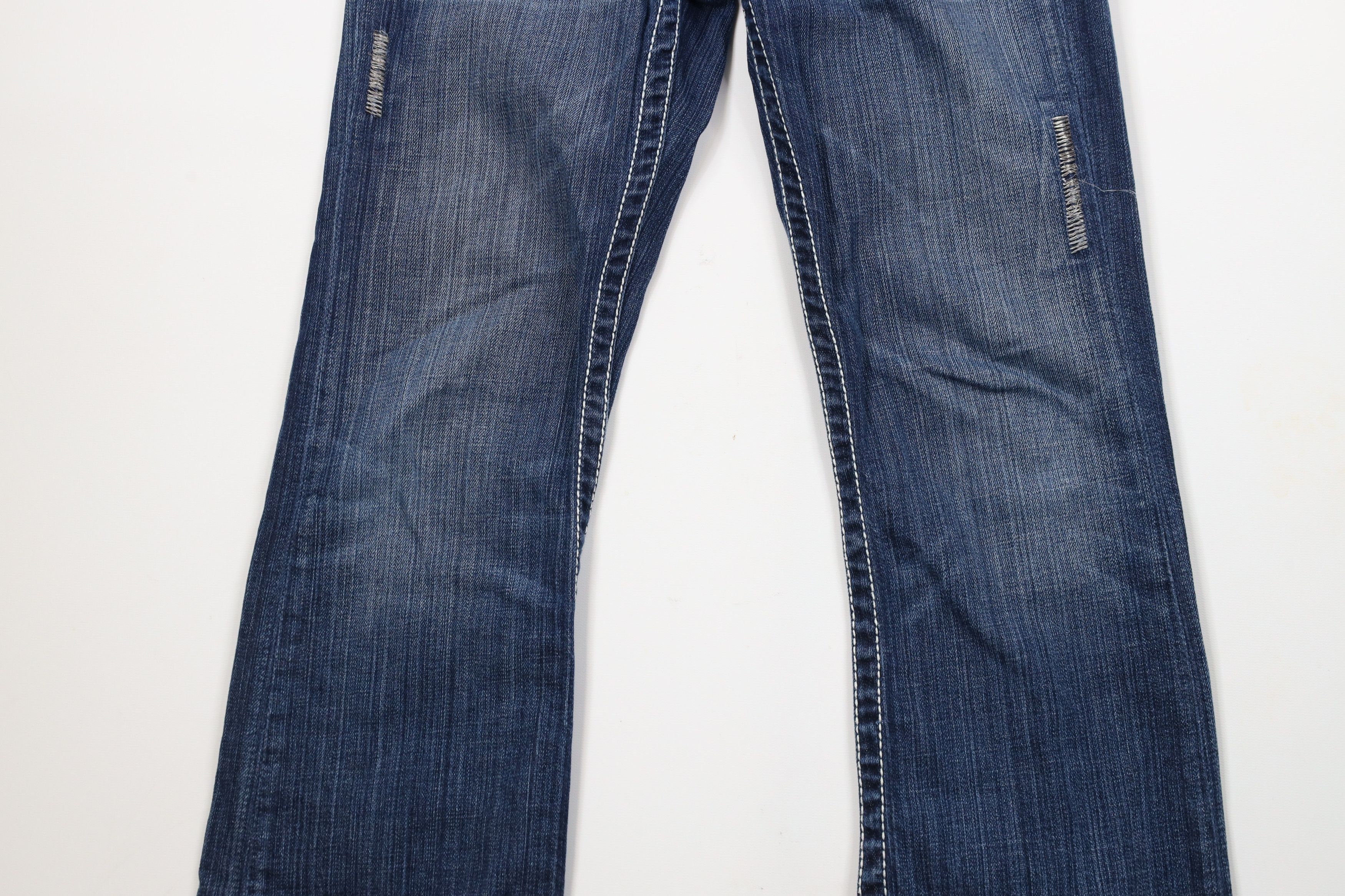 Vintage Buckle BKE Thick Stitch Culture Bootcut Flared Denim Jeans Size 25" / US 0 / IT 36 - 3 Thumbnail