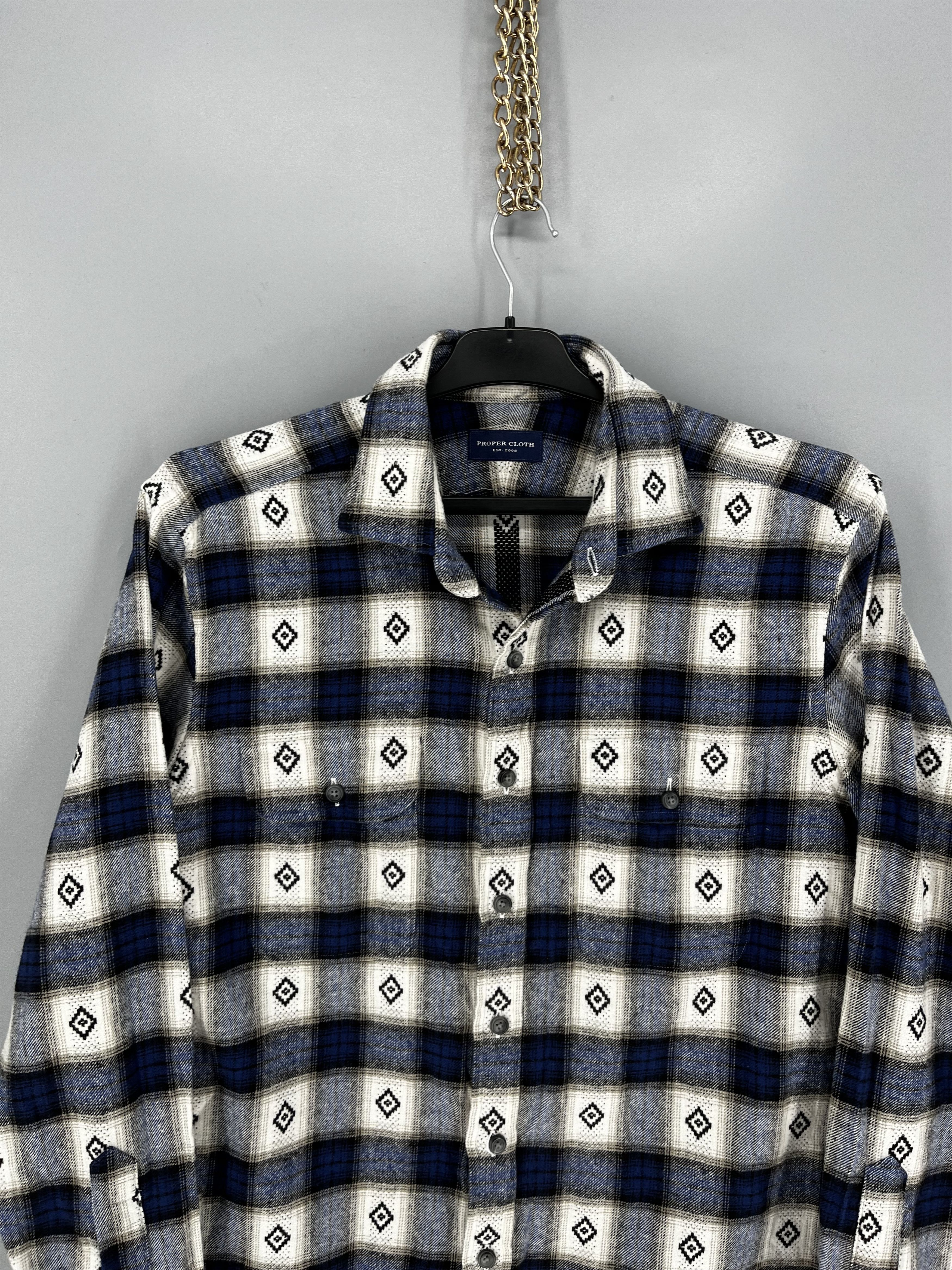 Proper Cloth Proper Cloth Long Sleeve Button Down Shirt - Large Size US L / EU 52-54 / 3 - 6 Thumbnail