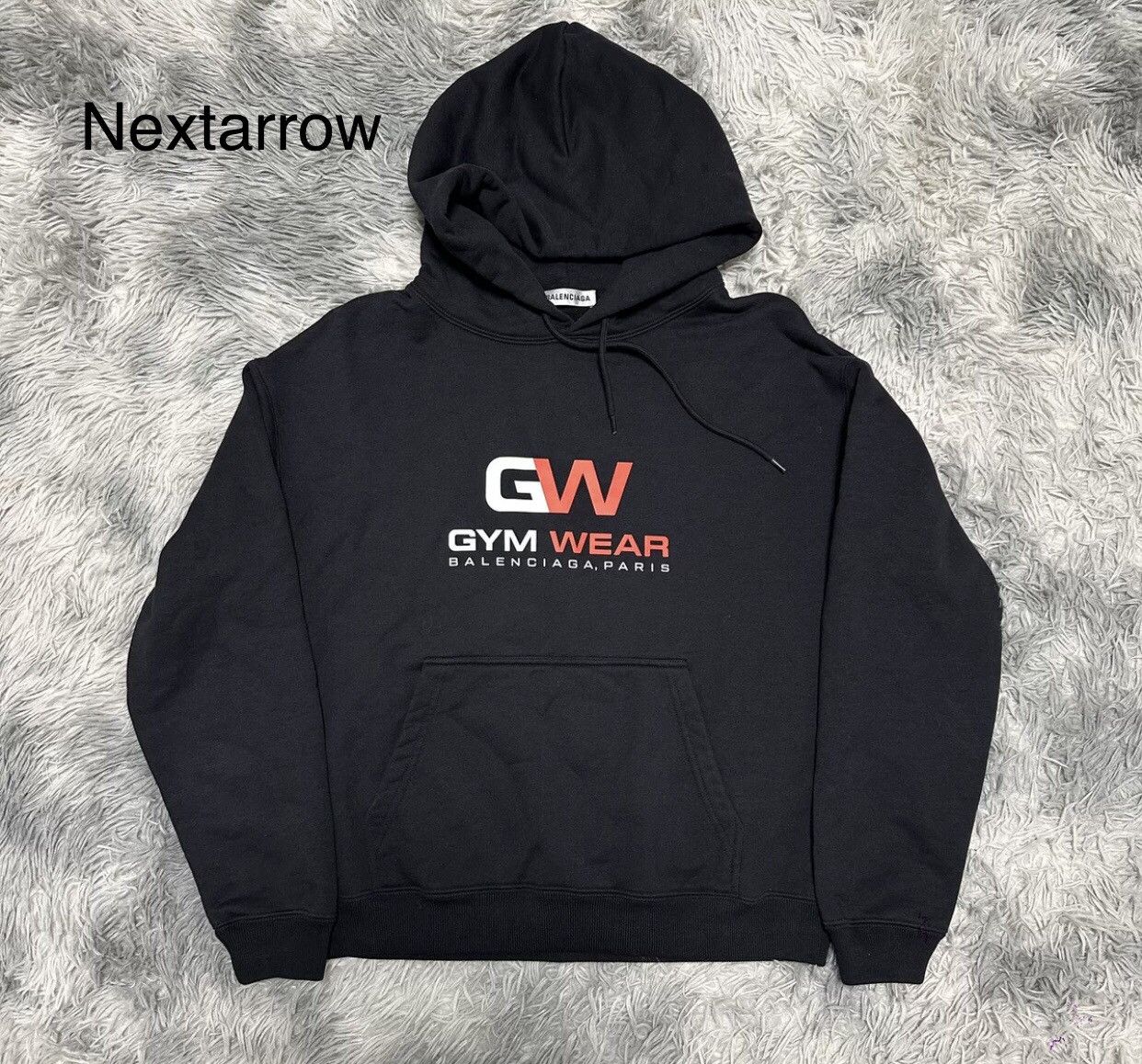 Balenciaga Balenciaga black logo sweatshirt2412-Nextarrow Size US L / EU 52-54 / 3 - 1 Thumbnail