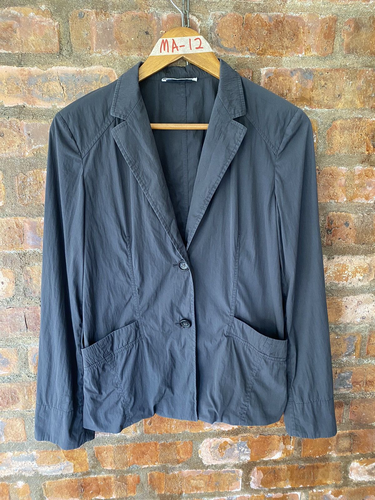 Jil Sander 1990s JIL SANDER Light Polyamide Jacket Blazer Size S / US 4 / IT 40 - 2 Thumbnail