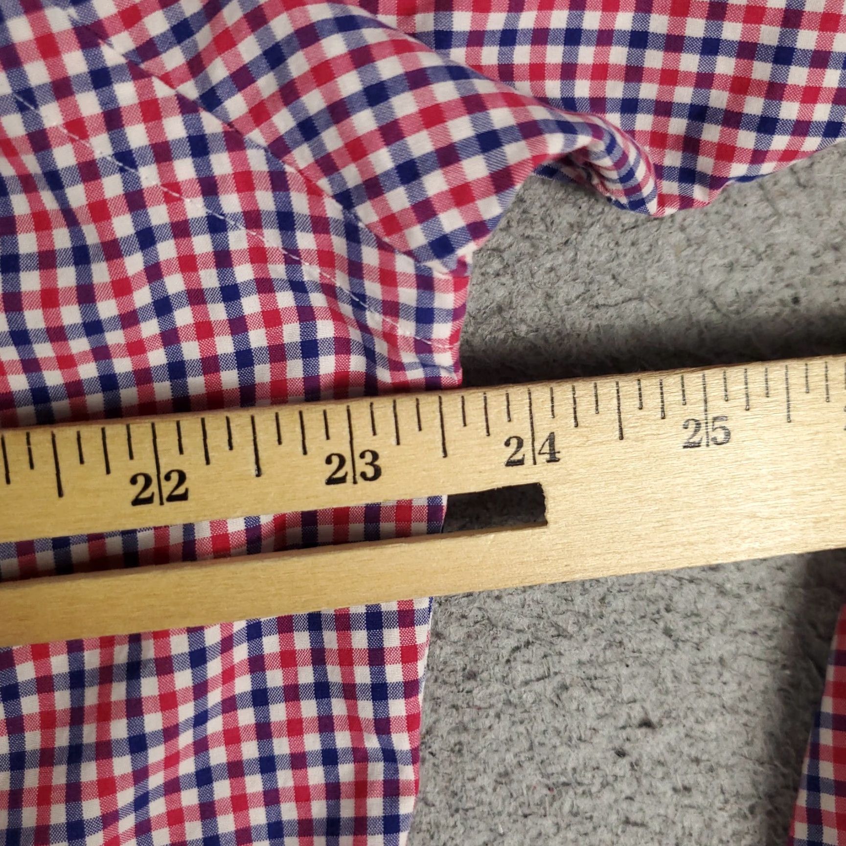 Ralph Lauren Ralph Lauren Casual Button-Up Shirt Mens Large Red Blue Check Long Sleeve Classic Preppy Size US L / EU 52-54 / 3 - 6 Thumbnail